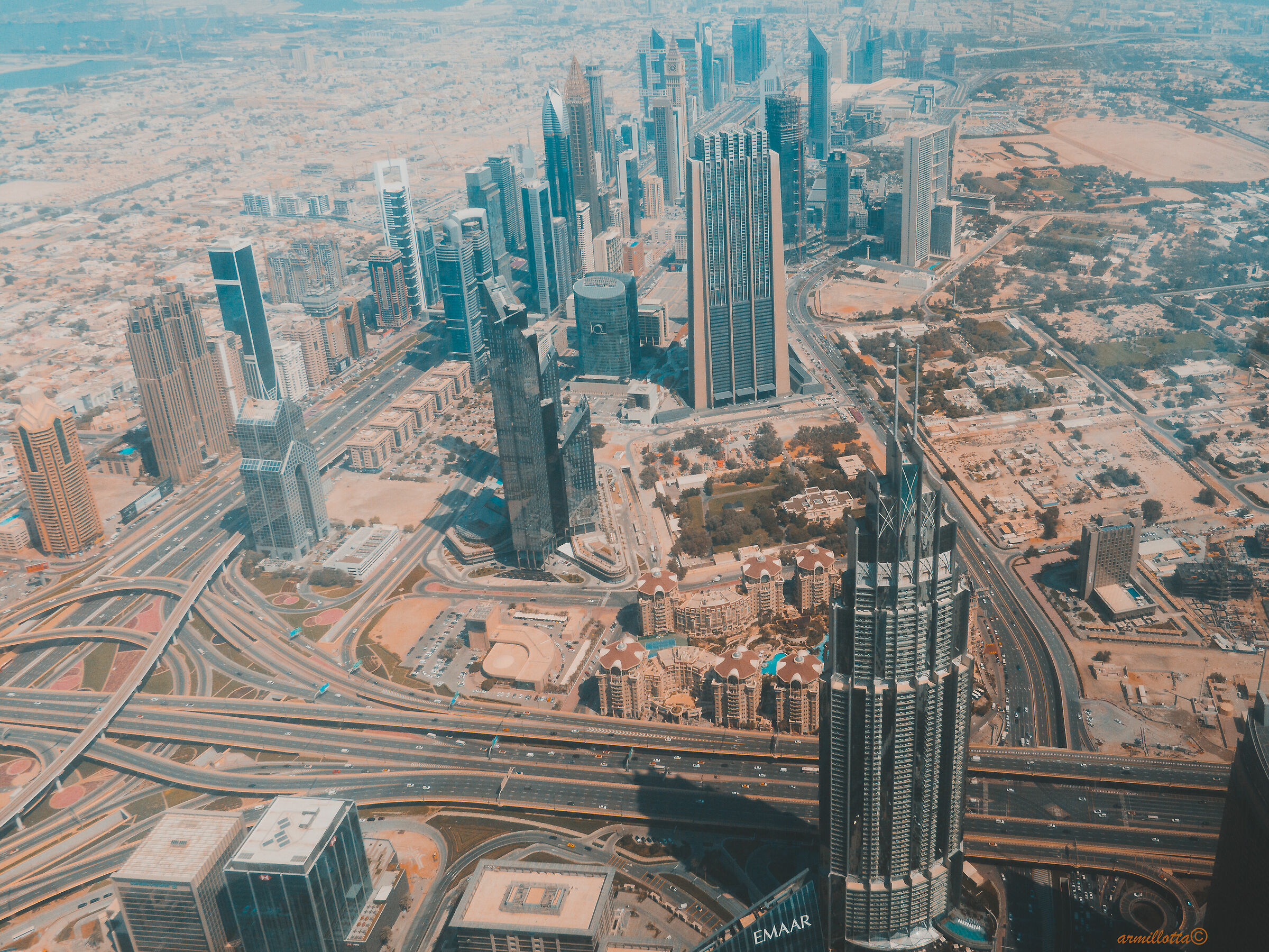 Skyline Dubai effects...