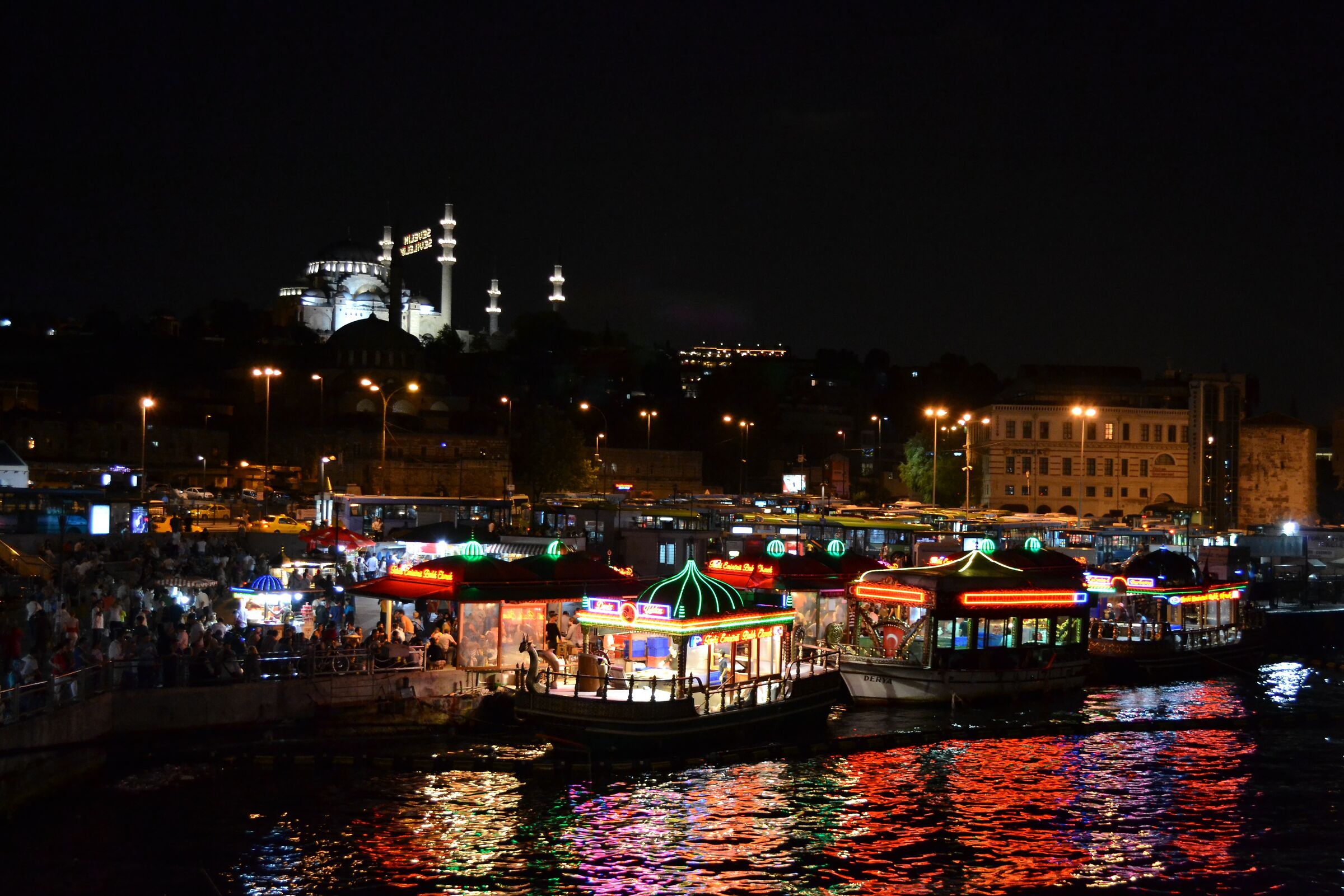 Night on the Bosphorus...
