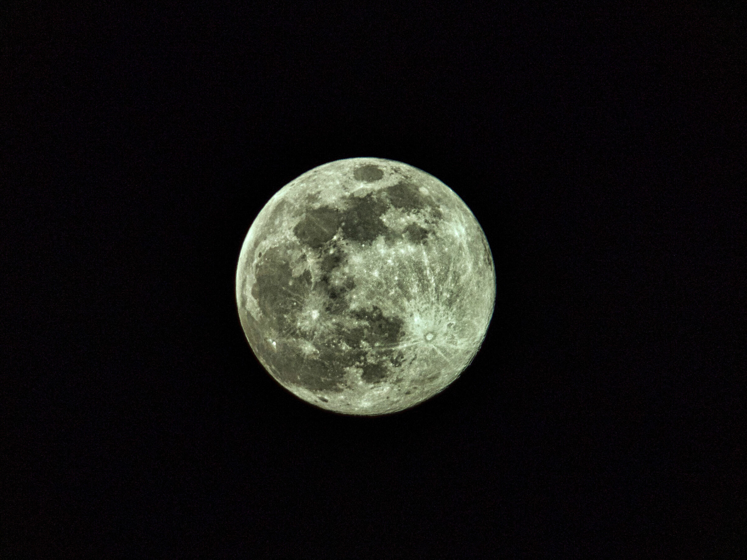 The supermoon of April 7, 2020...