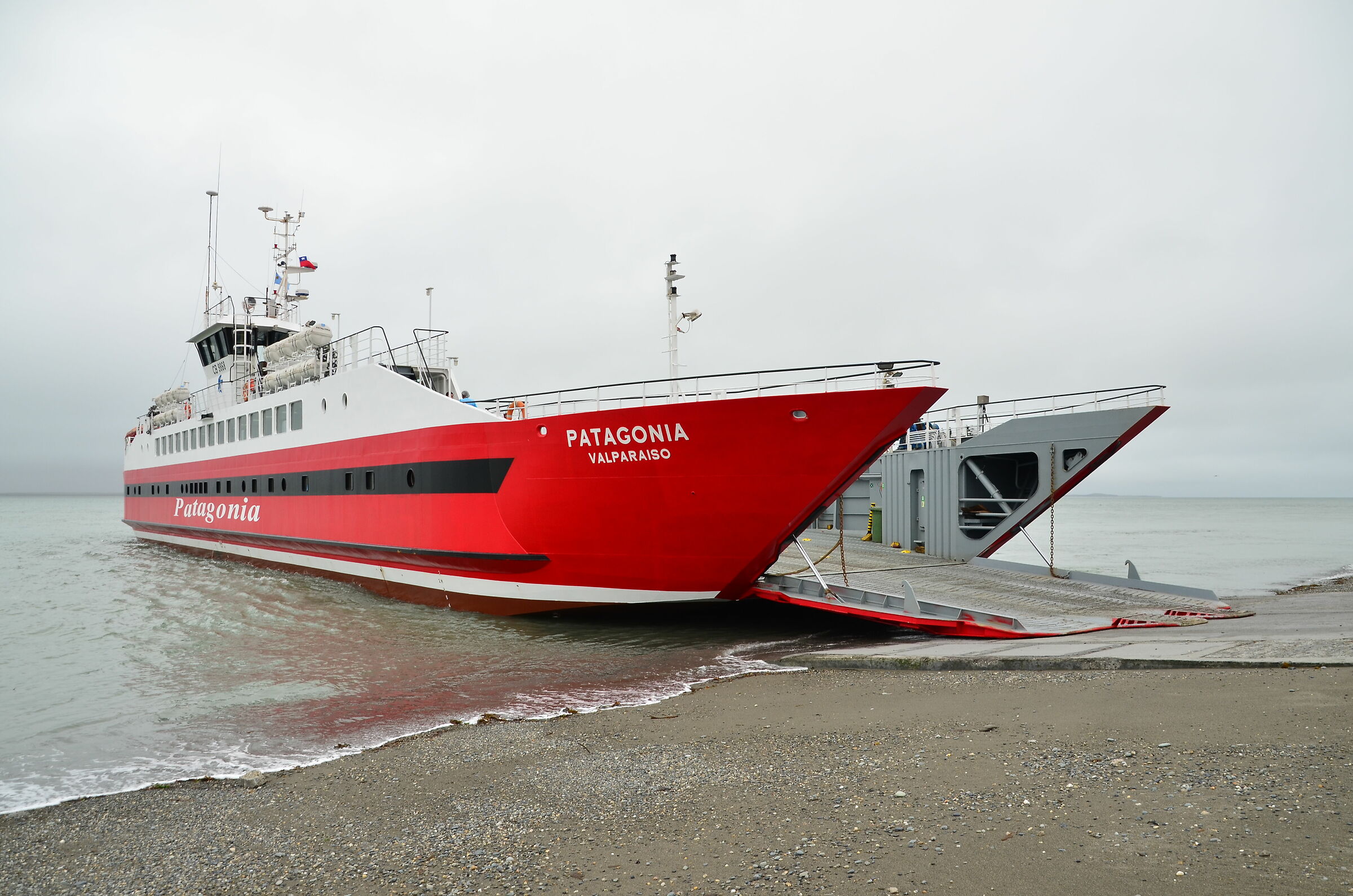 Magellanic Strait Ferry...