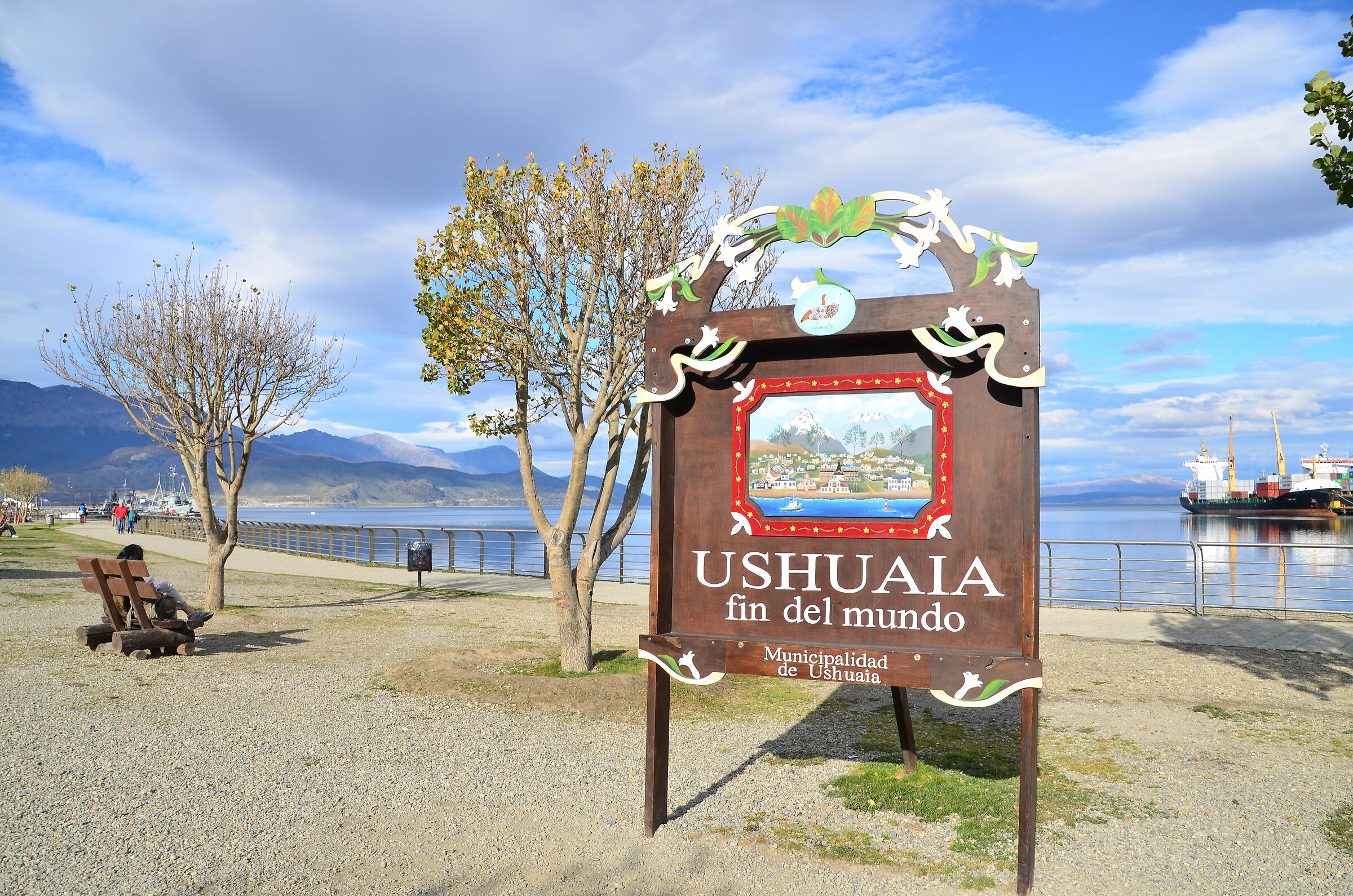 Ushuaia, a 1000 km dall'Antartico...