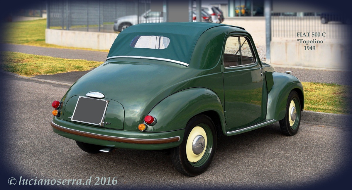 Fiat 500 C "Topolino" Trasformabile - 1949...