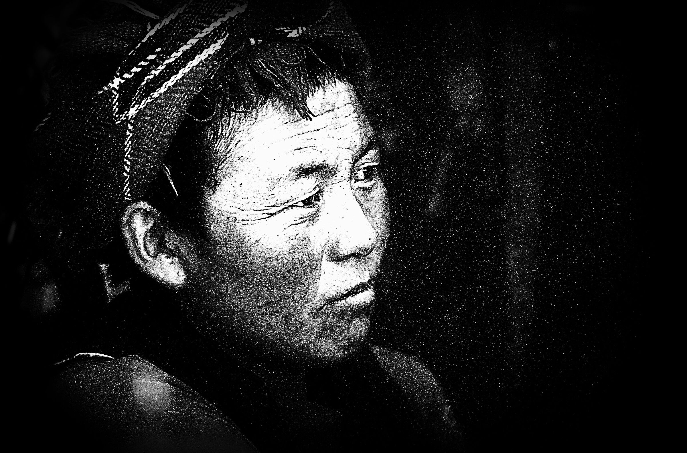Un volto - Tibet...