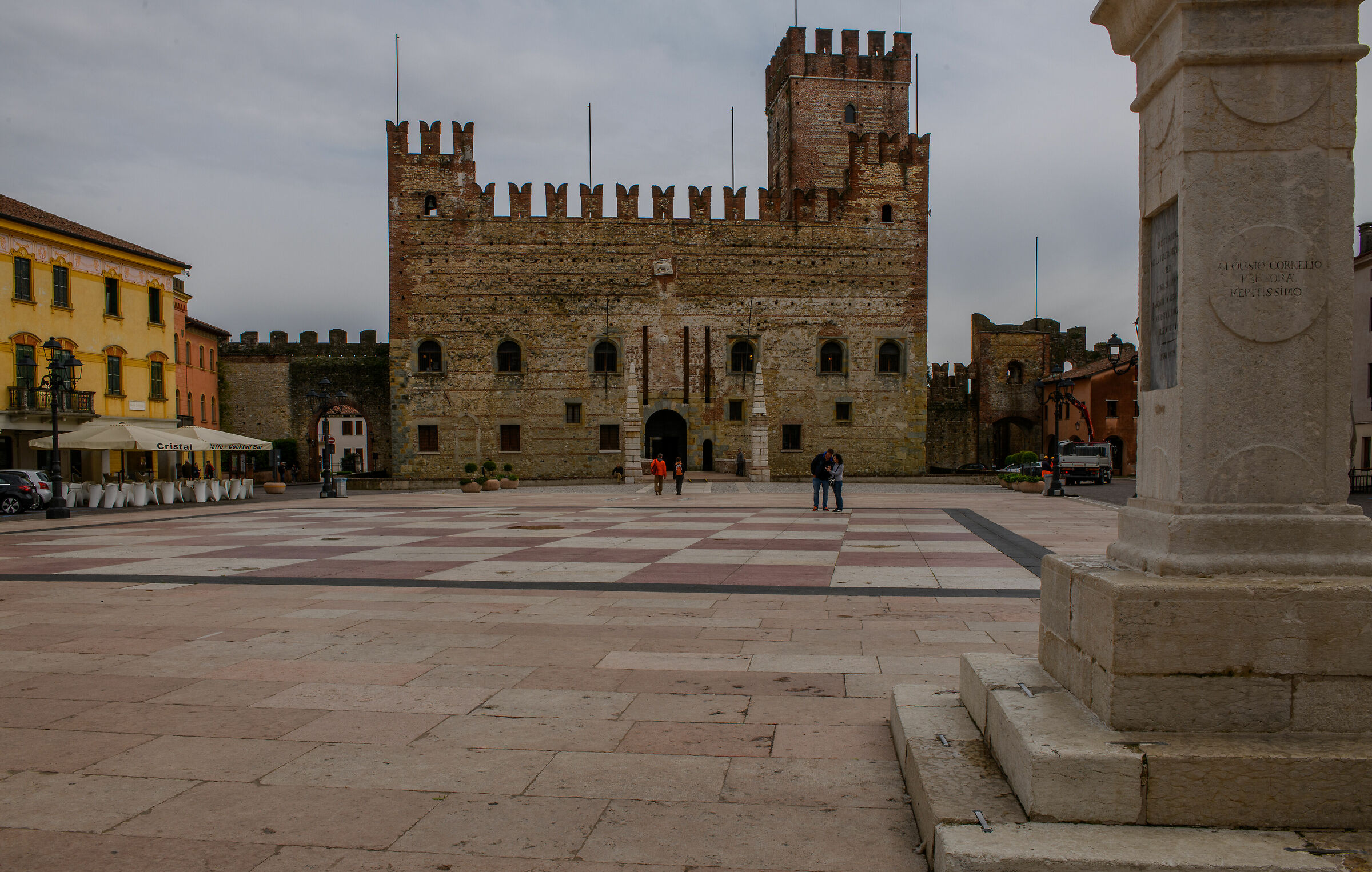 Squares of Italy-Marostica (Vi),Square of Chess...