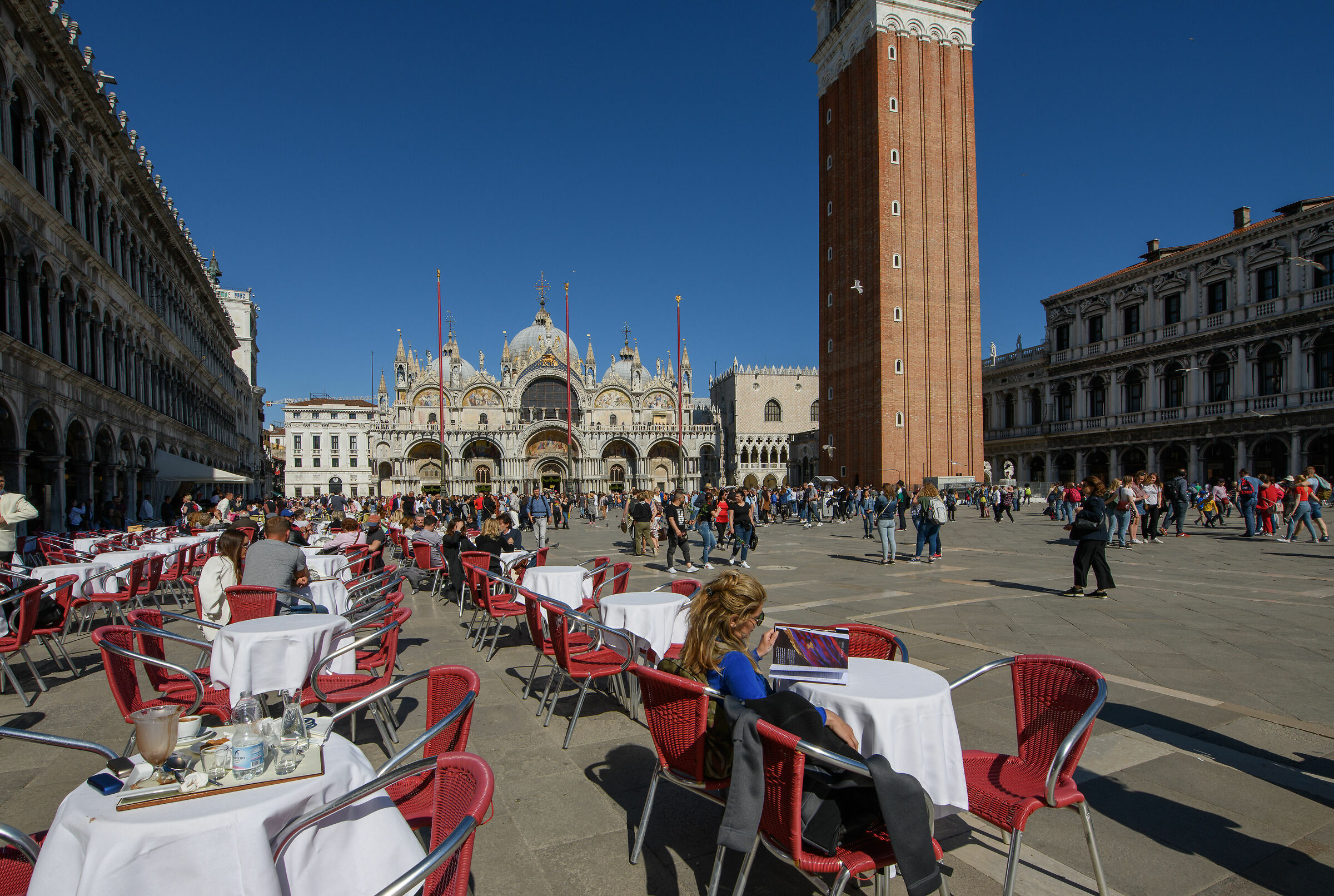 Squares of Italy-Venice, St. Mark's Square...
