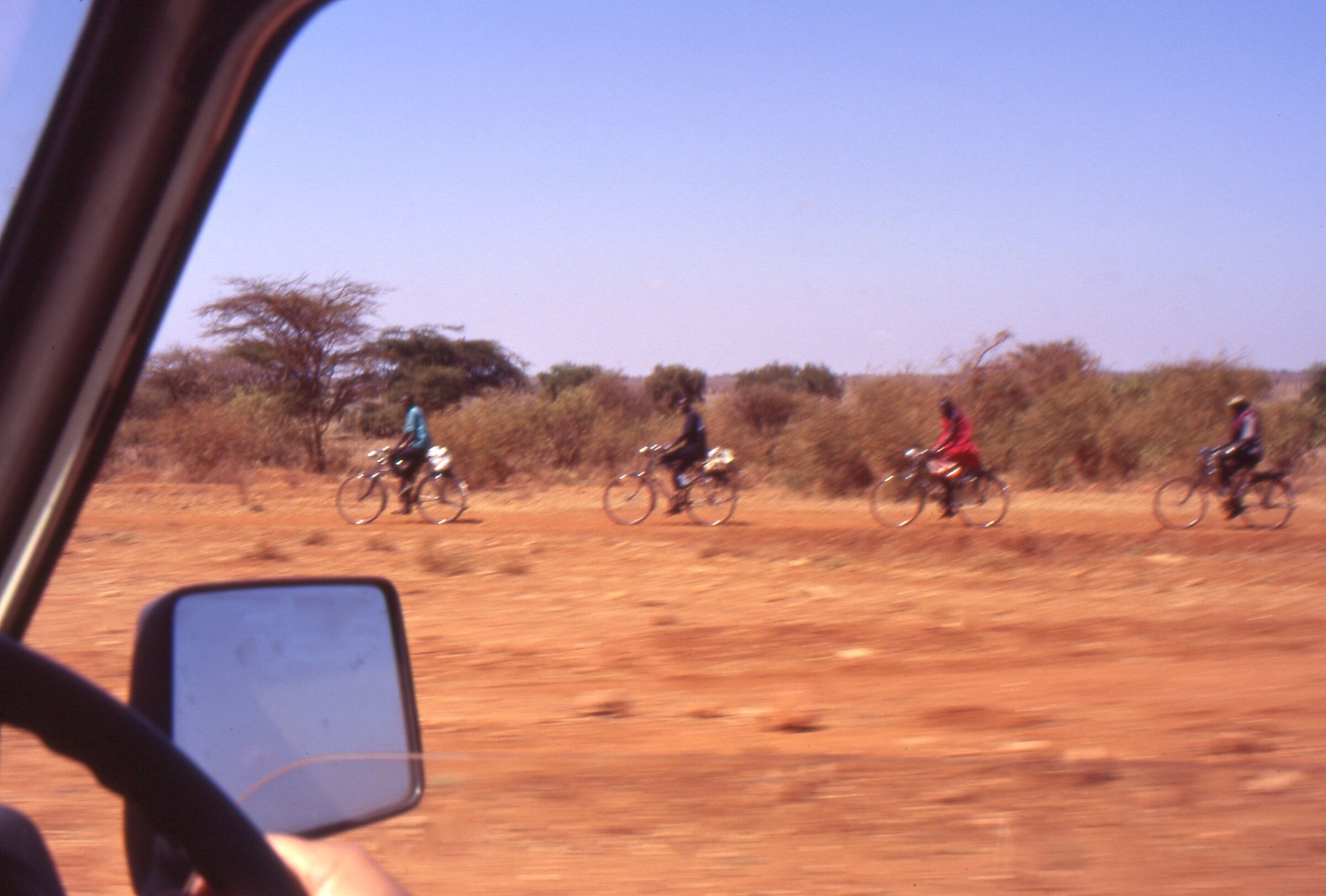 I Masai in bicicletta...