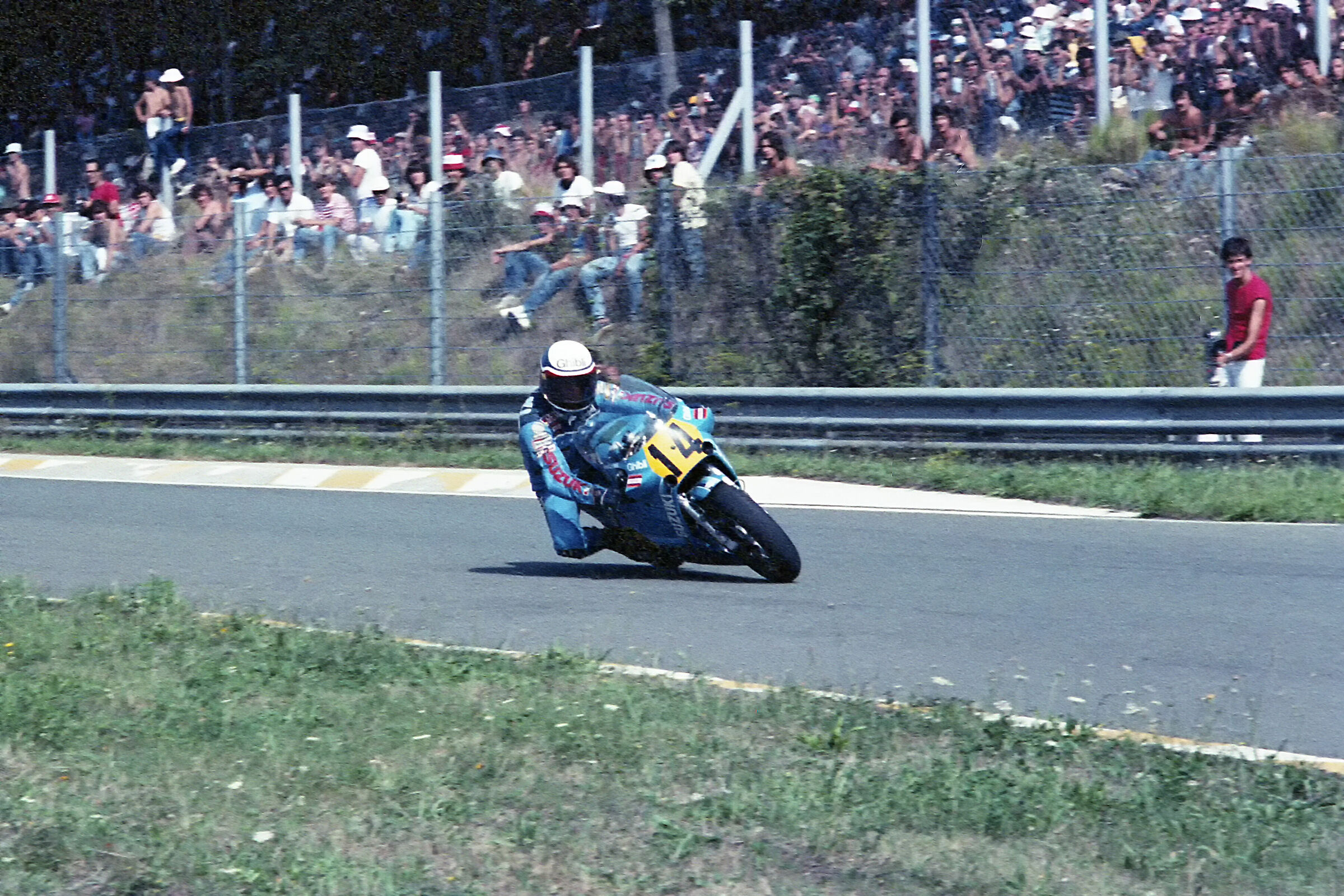Franco Uncini GP San Marino Mugello 1982...
