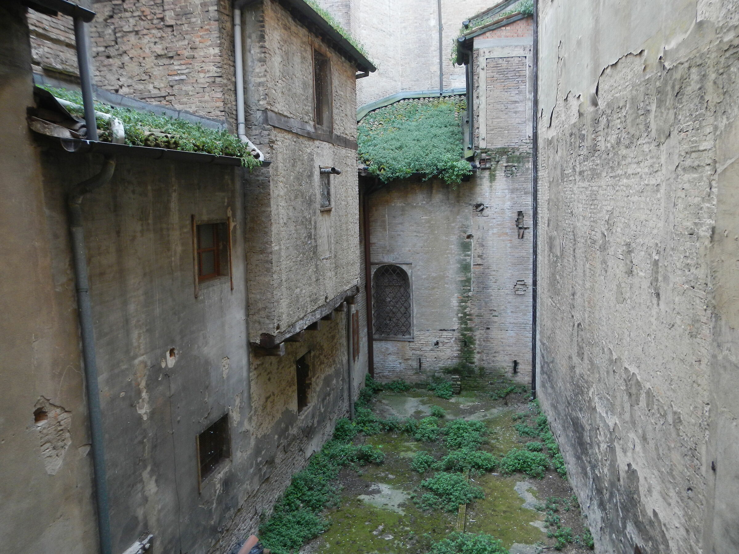 Abandoned Modena secret courtyards...