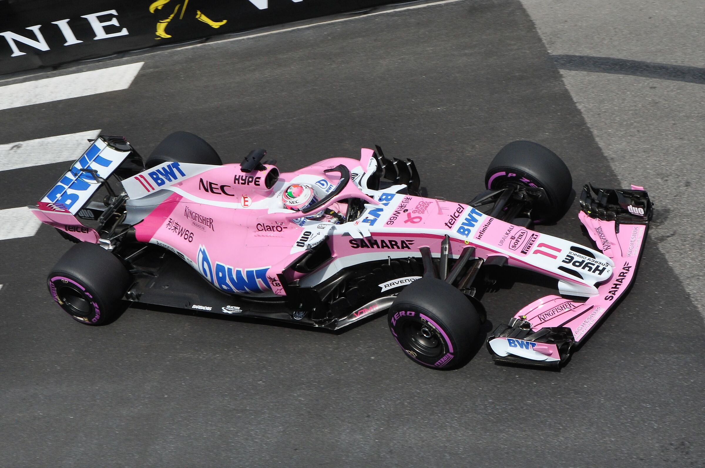 Sergio Perez Racing Point #11...