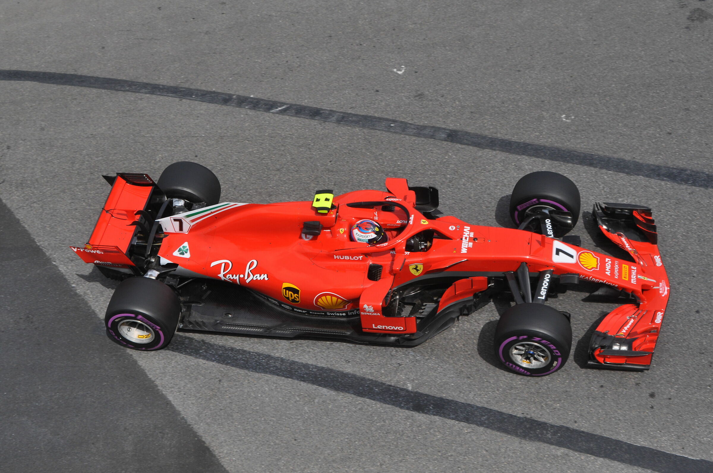 Kimi Raikkonen #7 Ferrari...