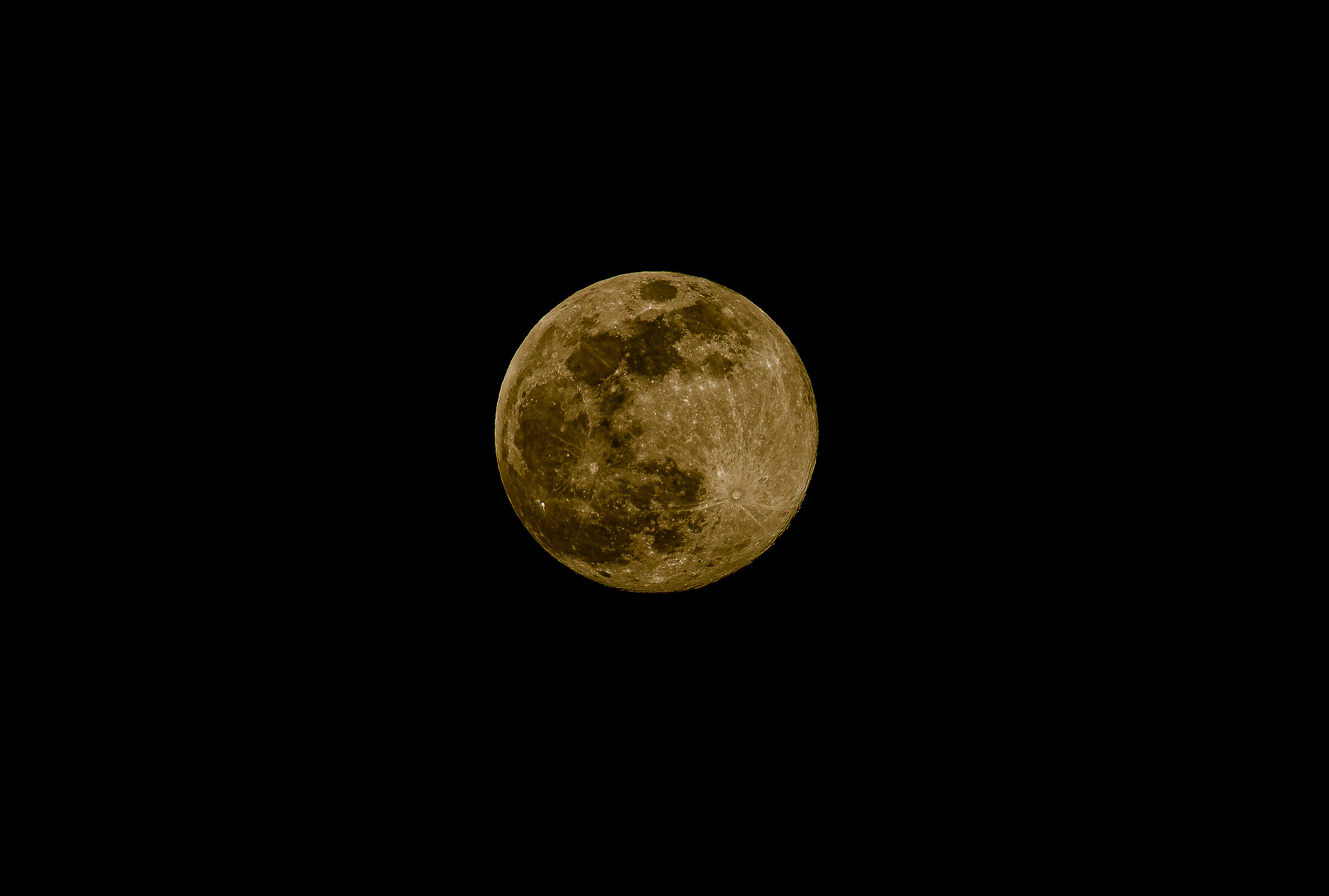 yellow moon...