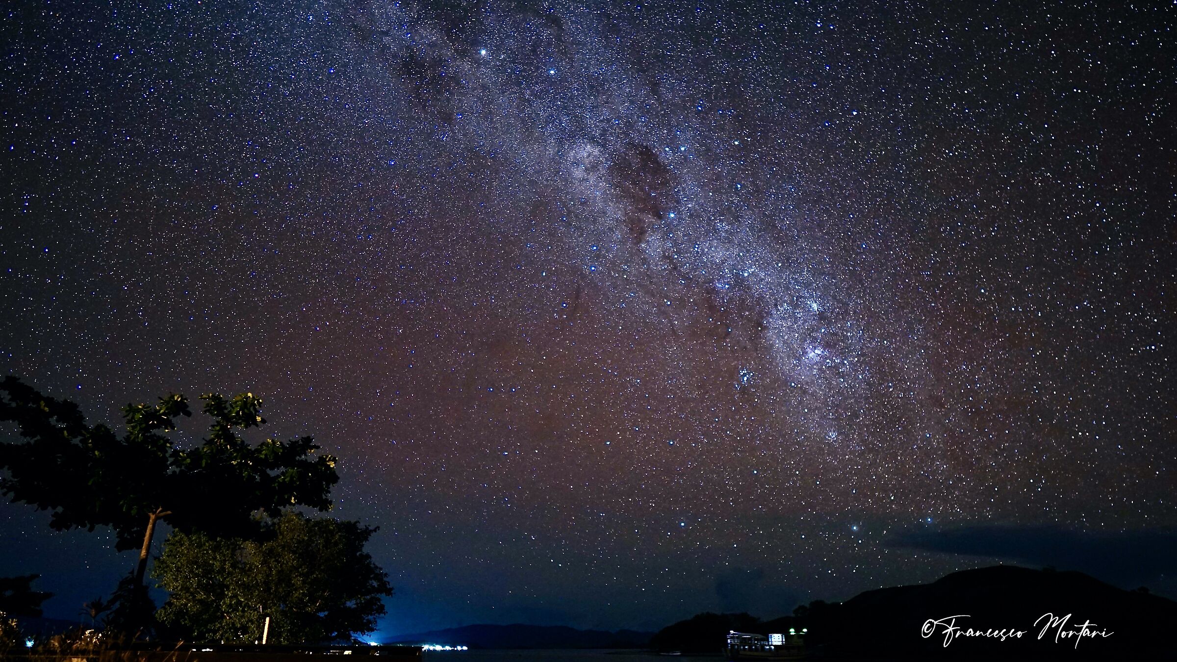 Milky Way in Sebayour Island, Komodo, Indonesia...