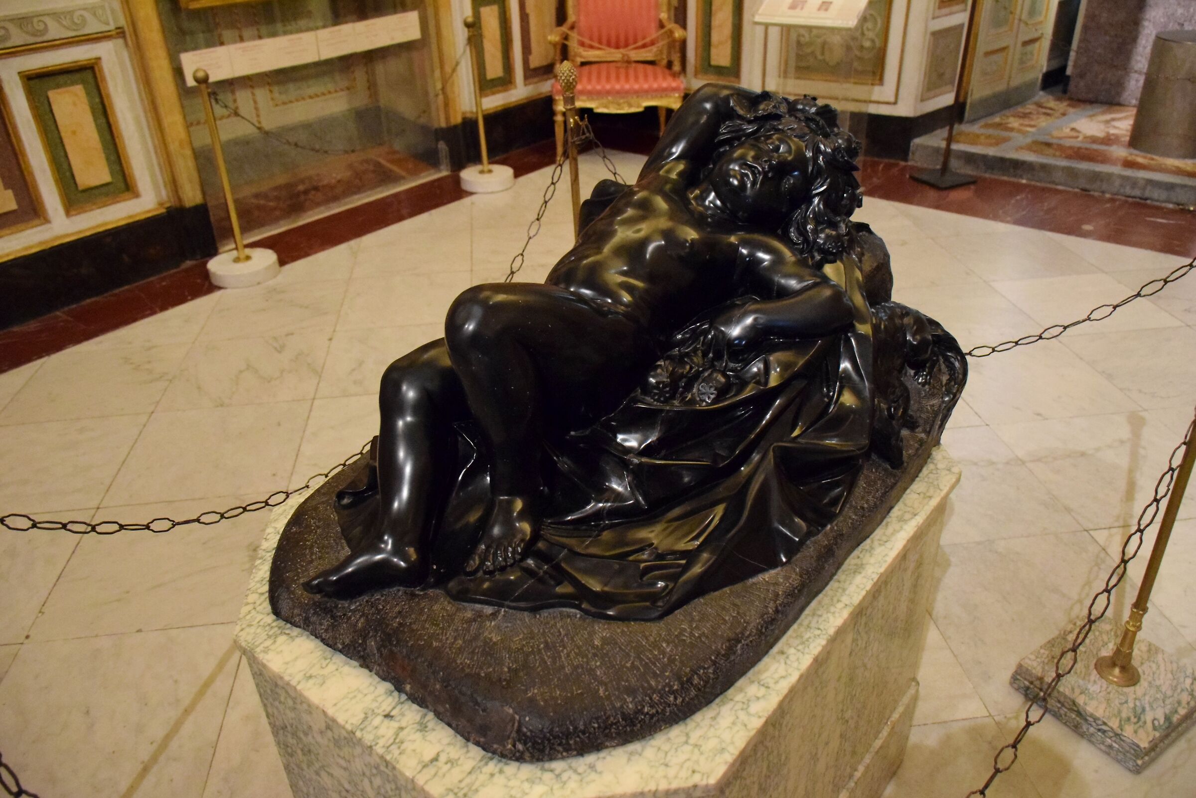 Borghese Gallery - Alessandro Algardi "Sleep"...