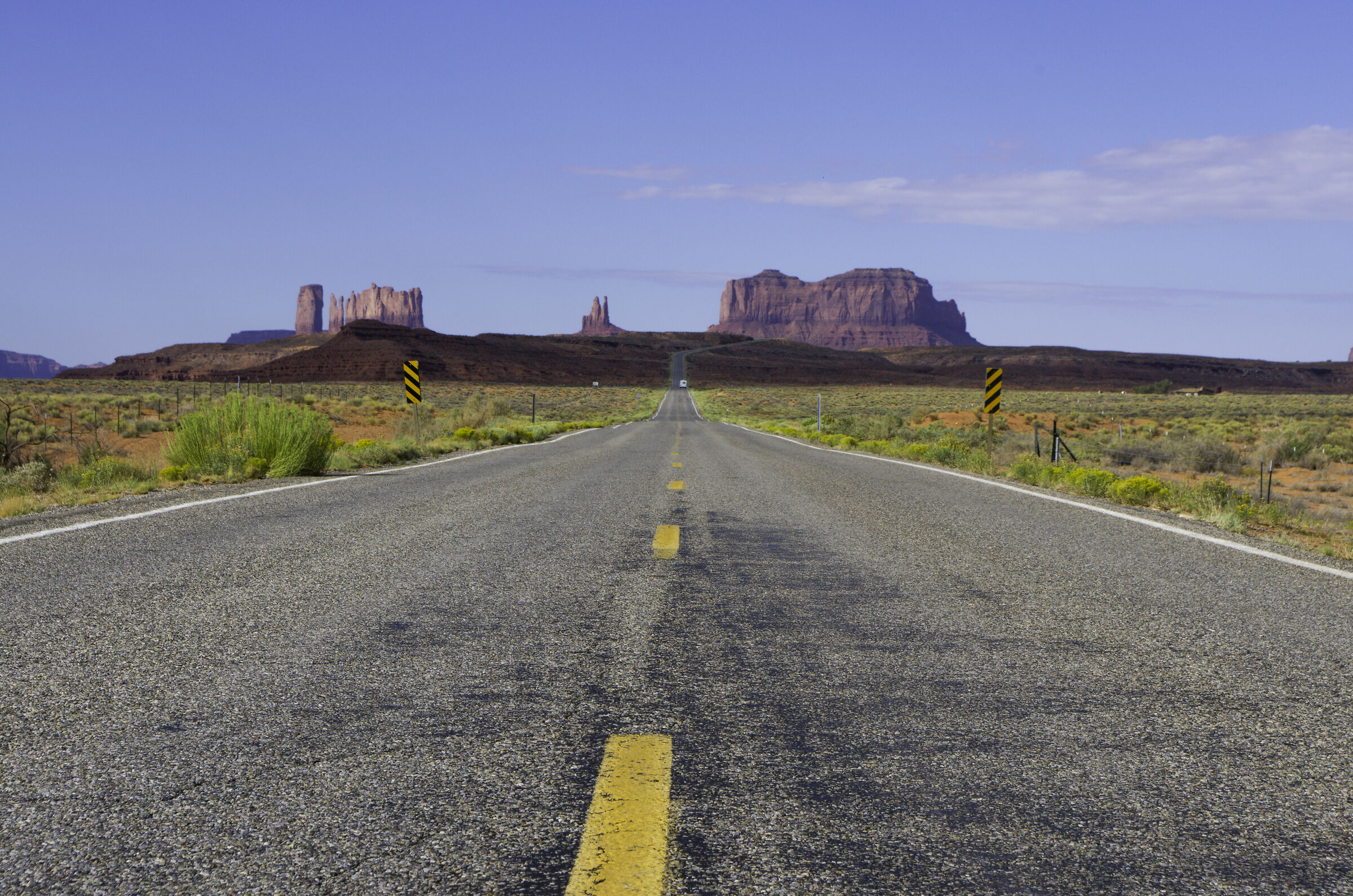 Road to Monument Valley...