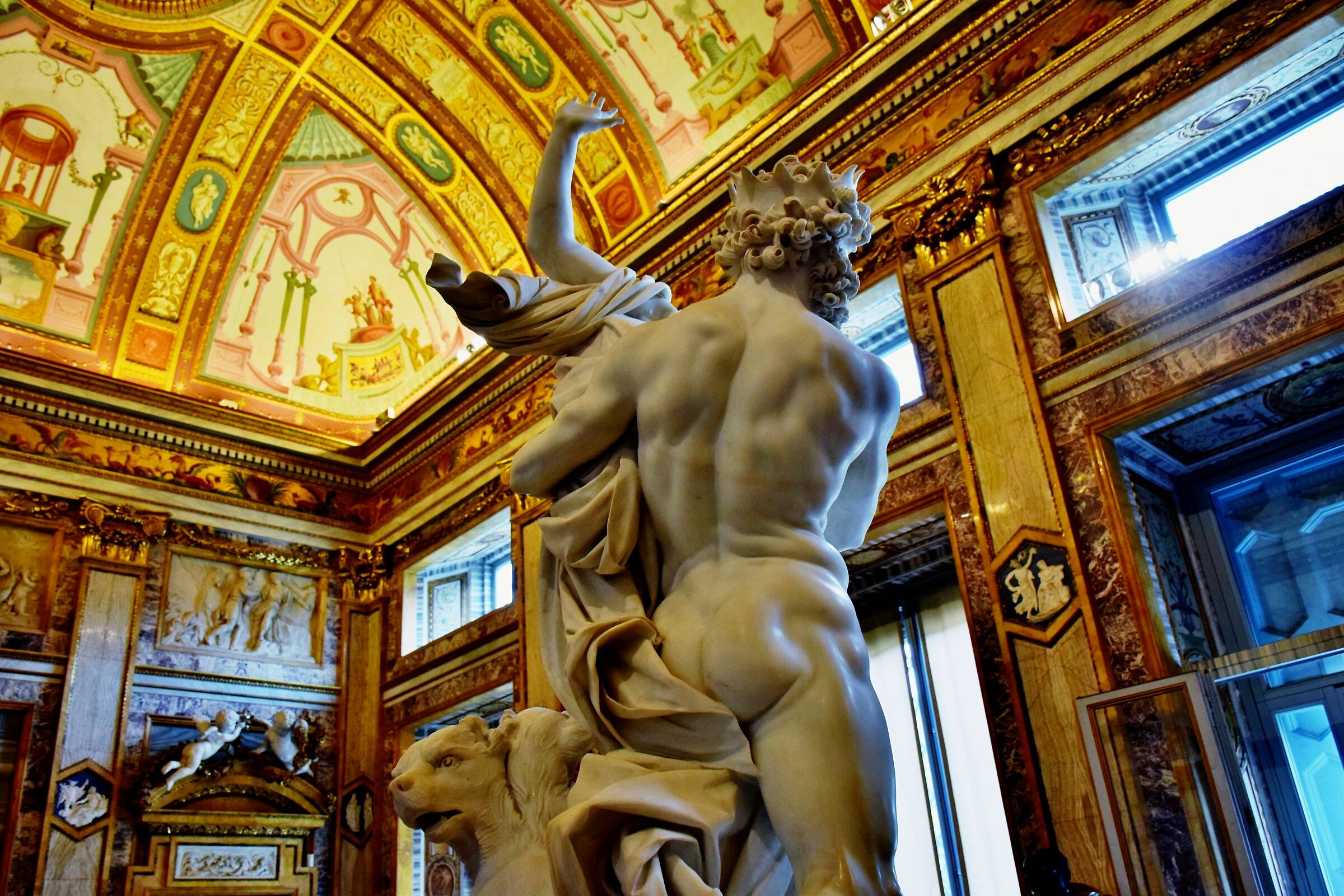 Borghese Gallery - Bernini "The Ra than Proserpina"...