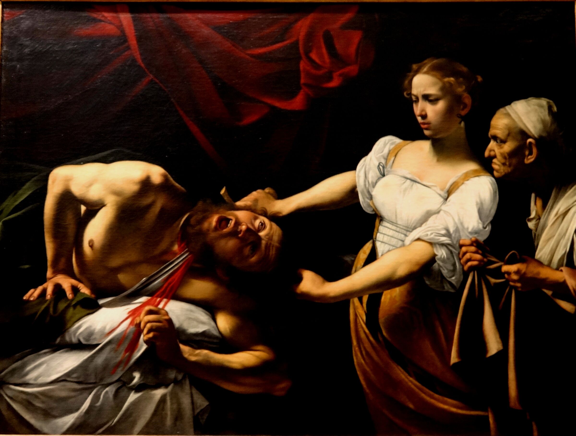 Barberini Gallery - Caravaggio "Judith and Holofernes"...
