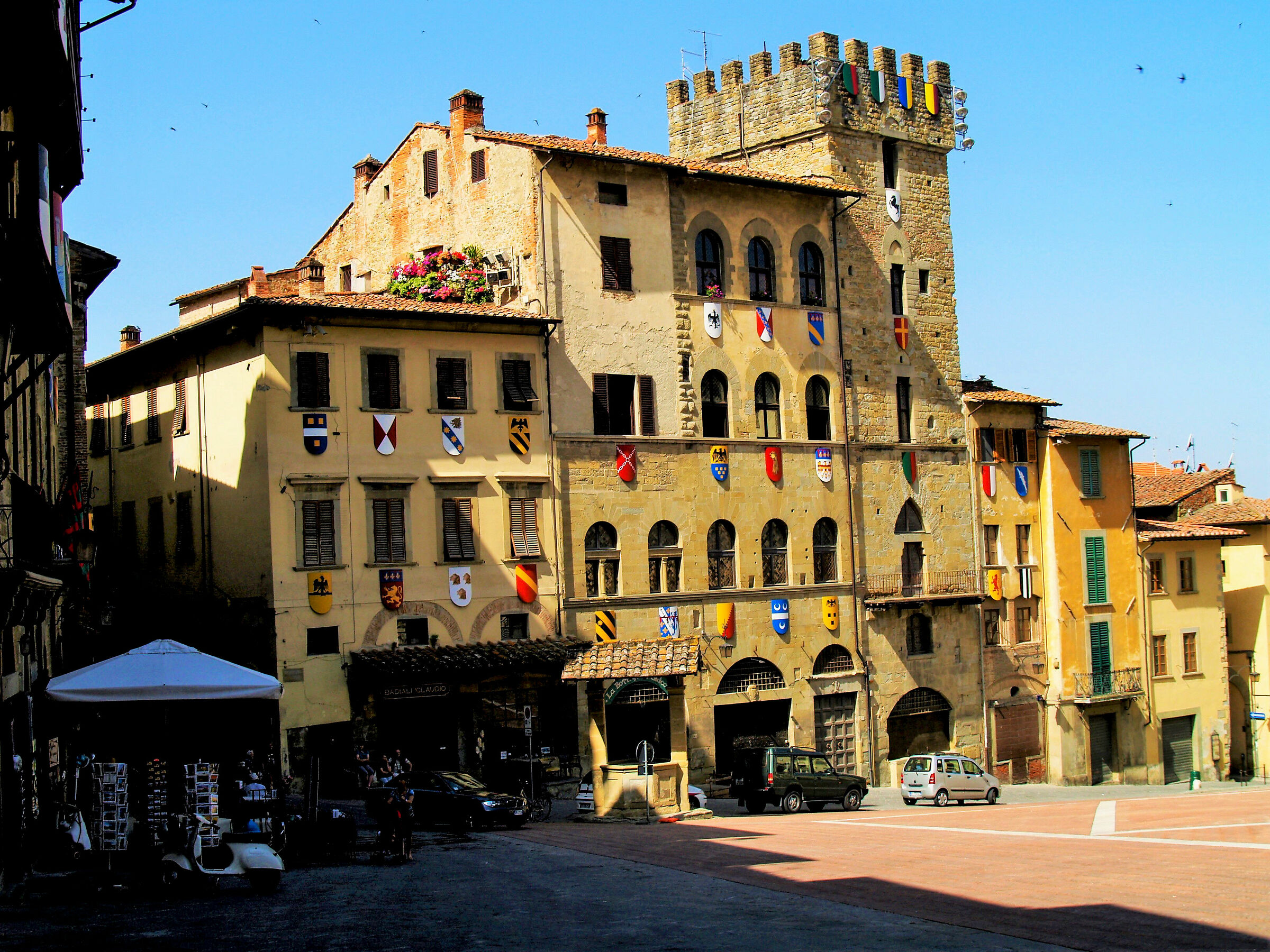 Piazza Vecchia Arezzzo...