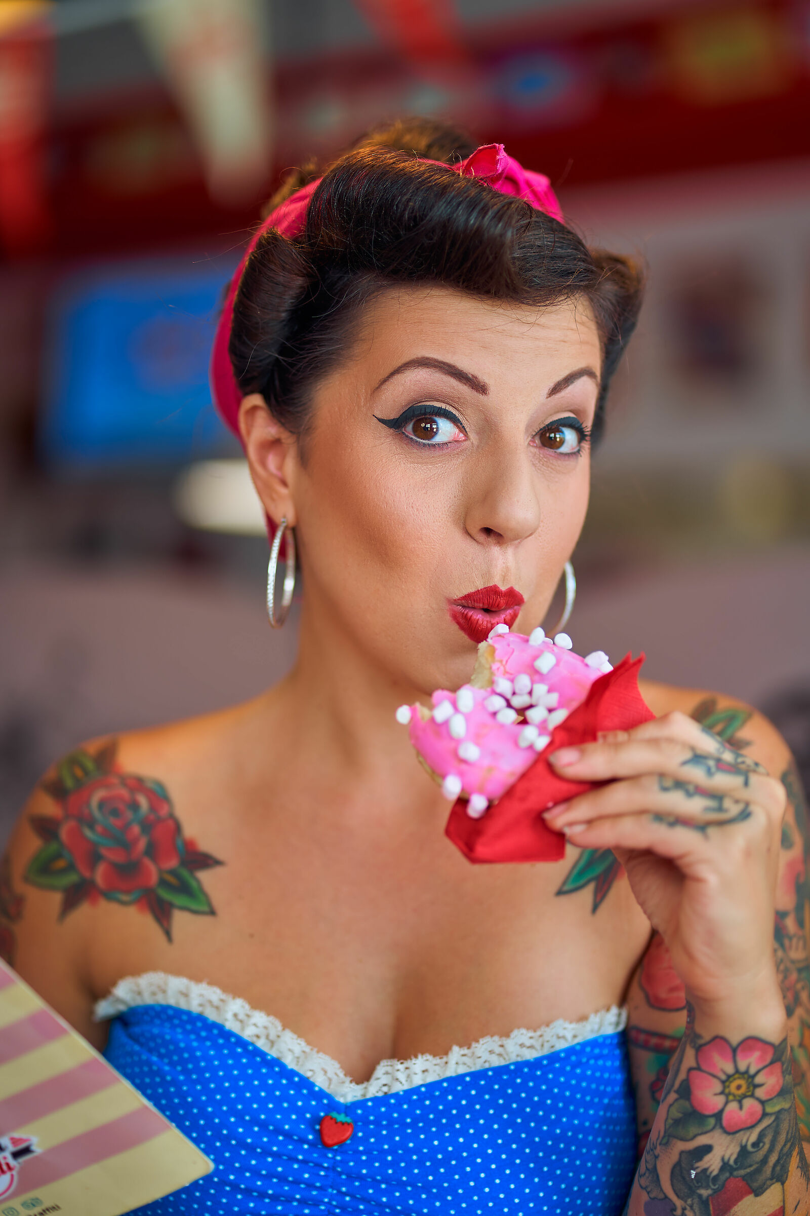 pin-up portrait...