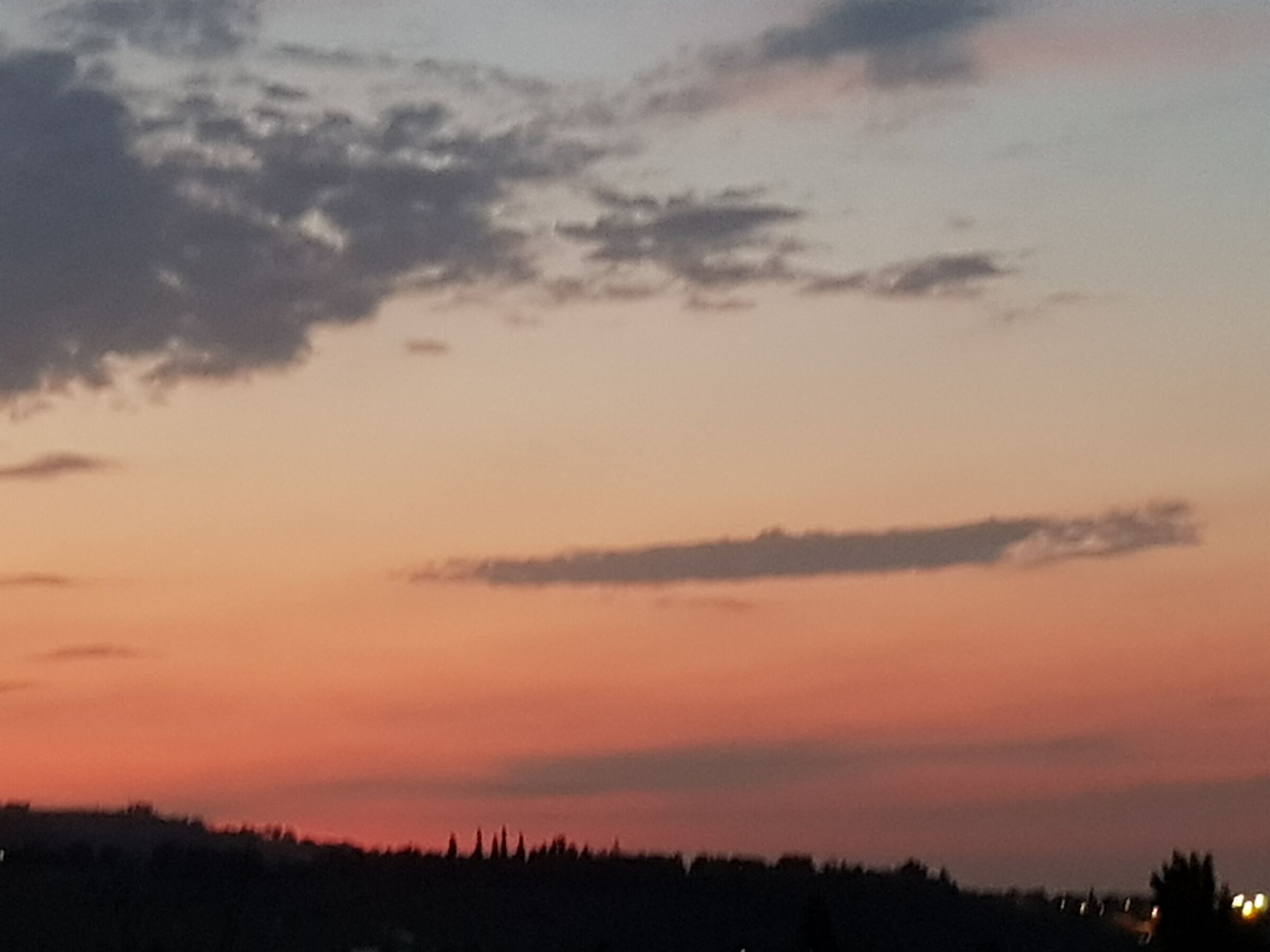 Sunset in Sassuolo...