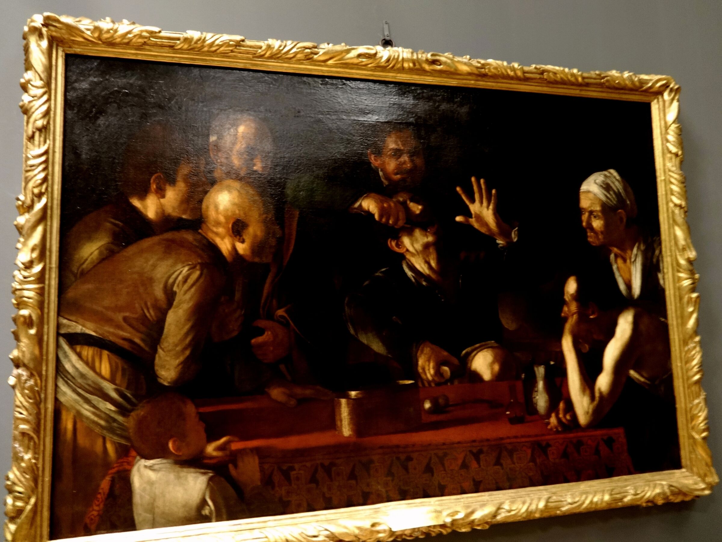Galleria Palatina - Caravaggio "Il cavadenti"...
