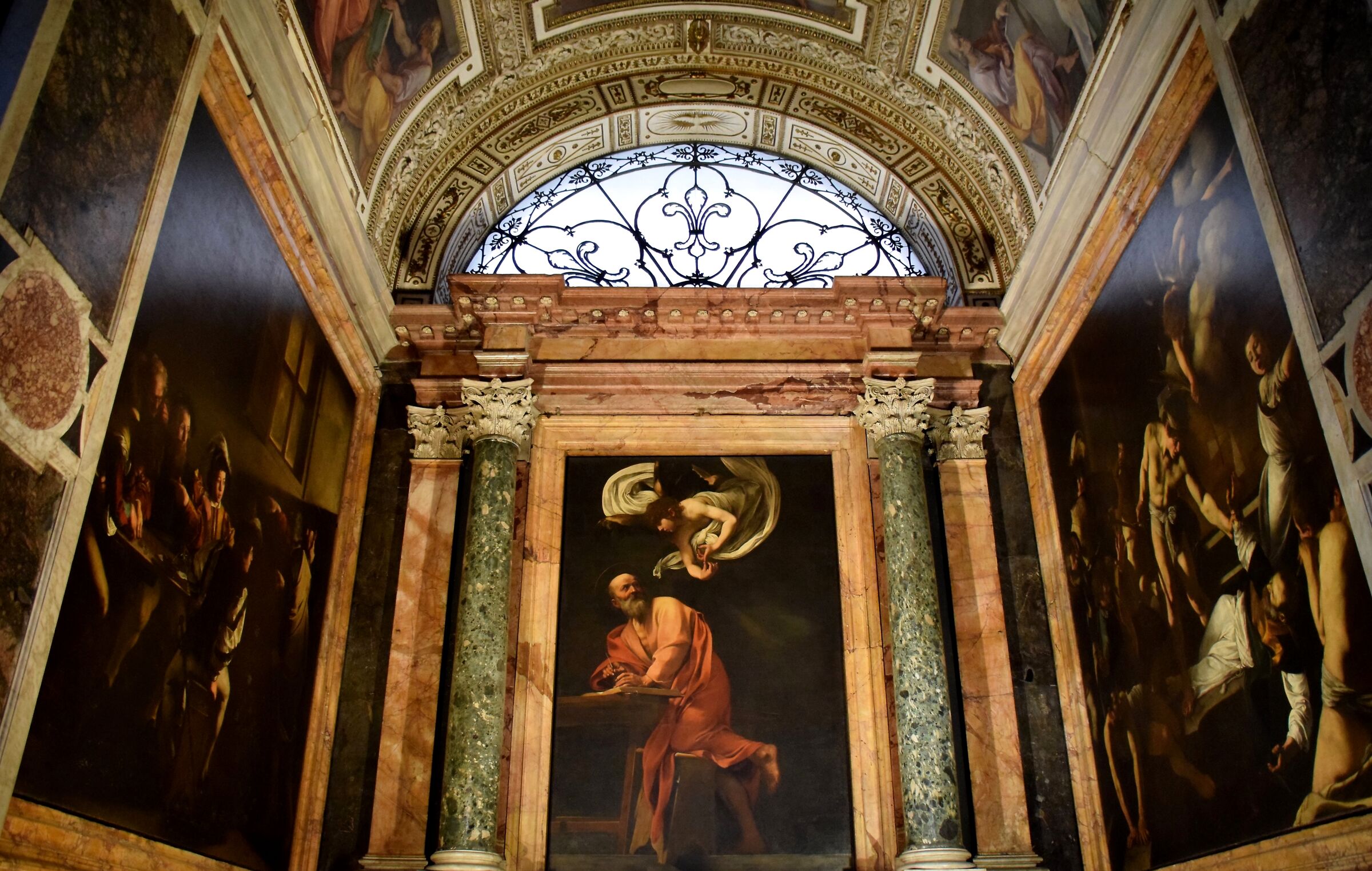 Caravaggio "Ciclo pittorico su San Matteo"...