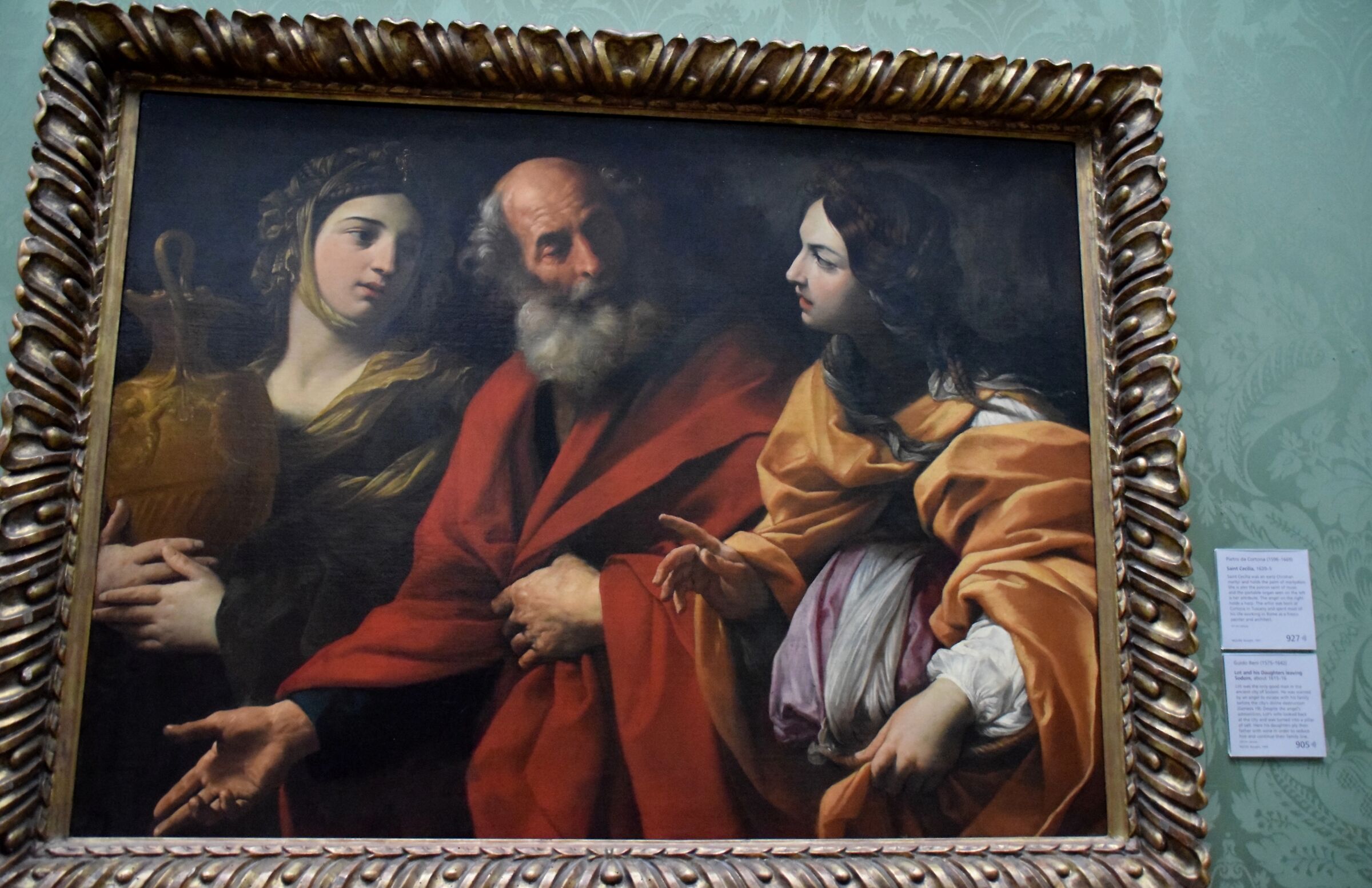 Nationa Gallery - Guido Reni "Lot e le sue figlie"...