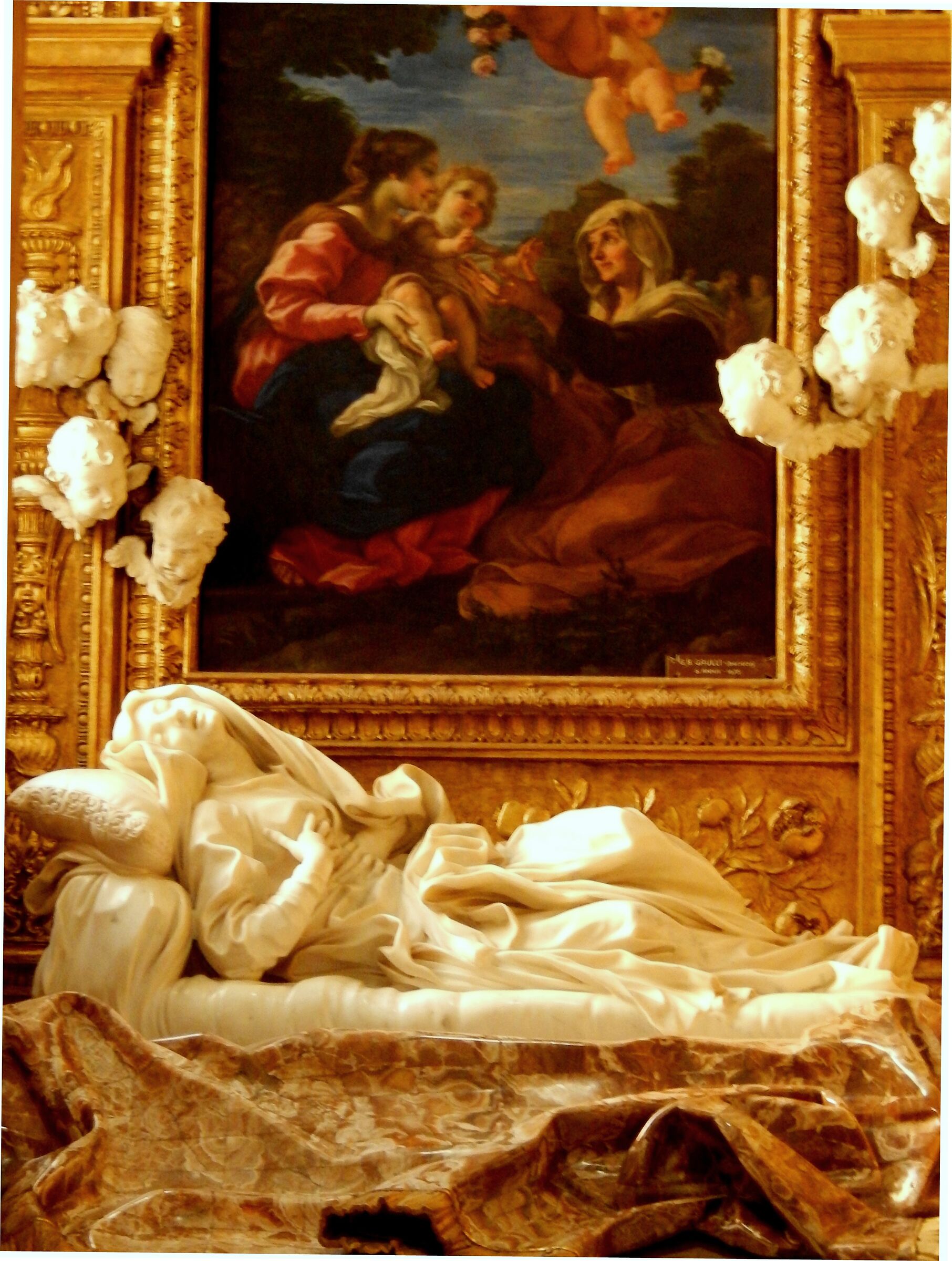 g.l. Bernini "Estasi della Beata Ludovica Albertoni"...