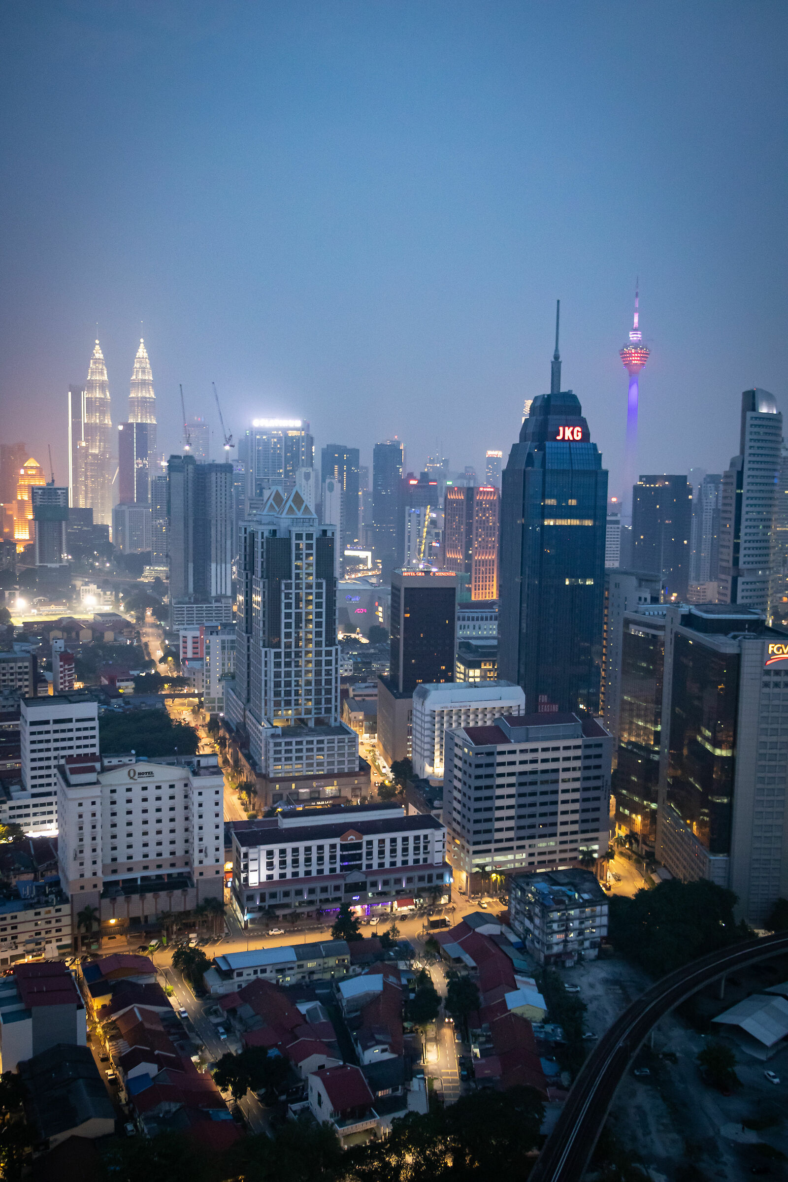 Megacities and contrasts - Kuala Lumpur...