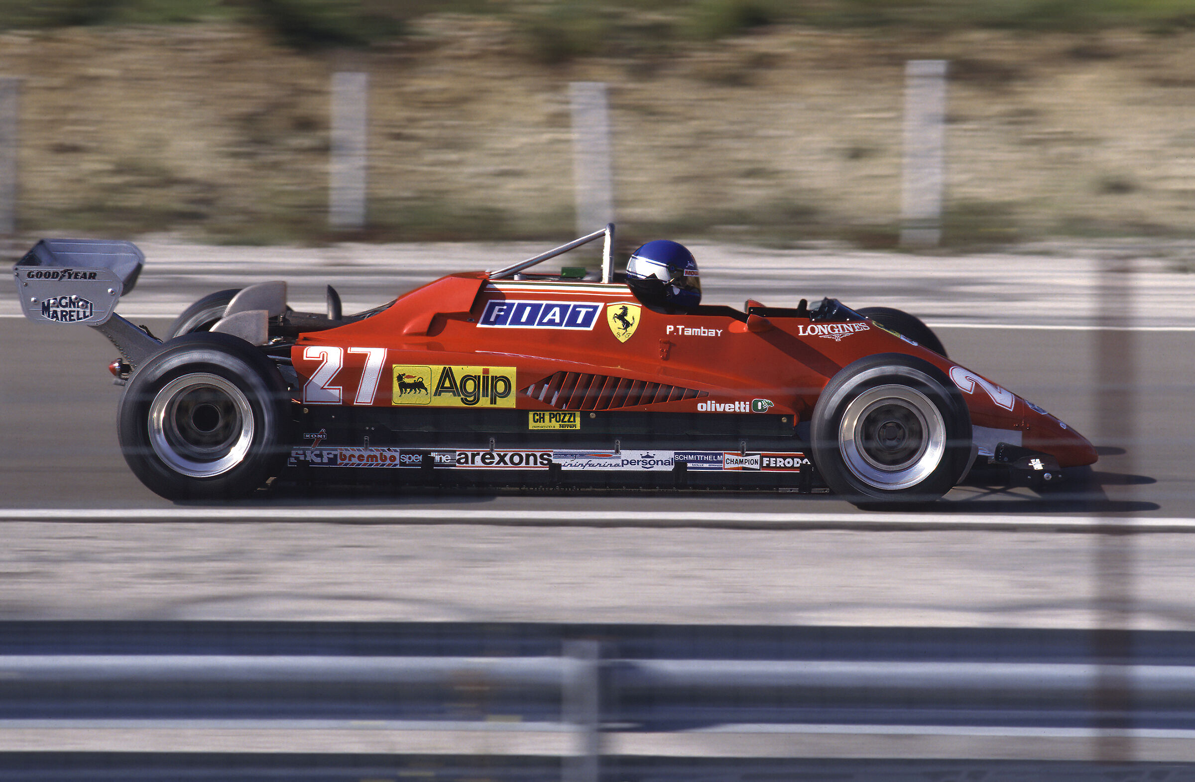 Patrick Tambay (Ferrari 126 C2)...