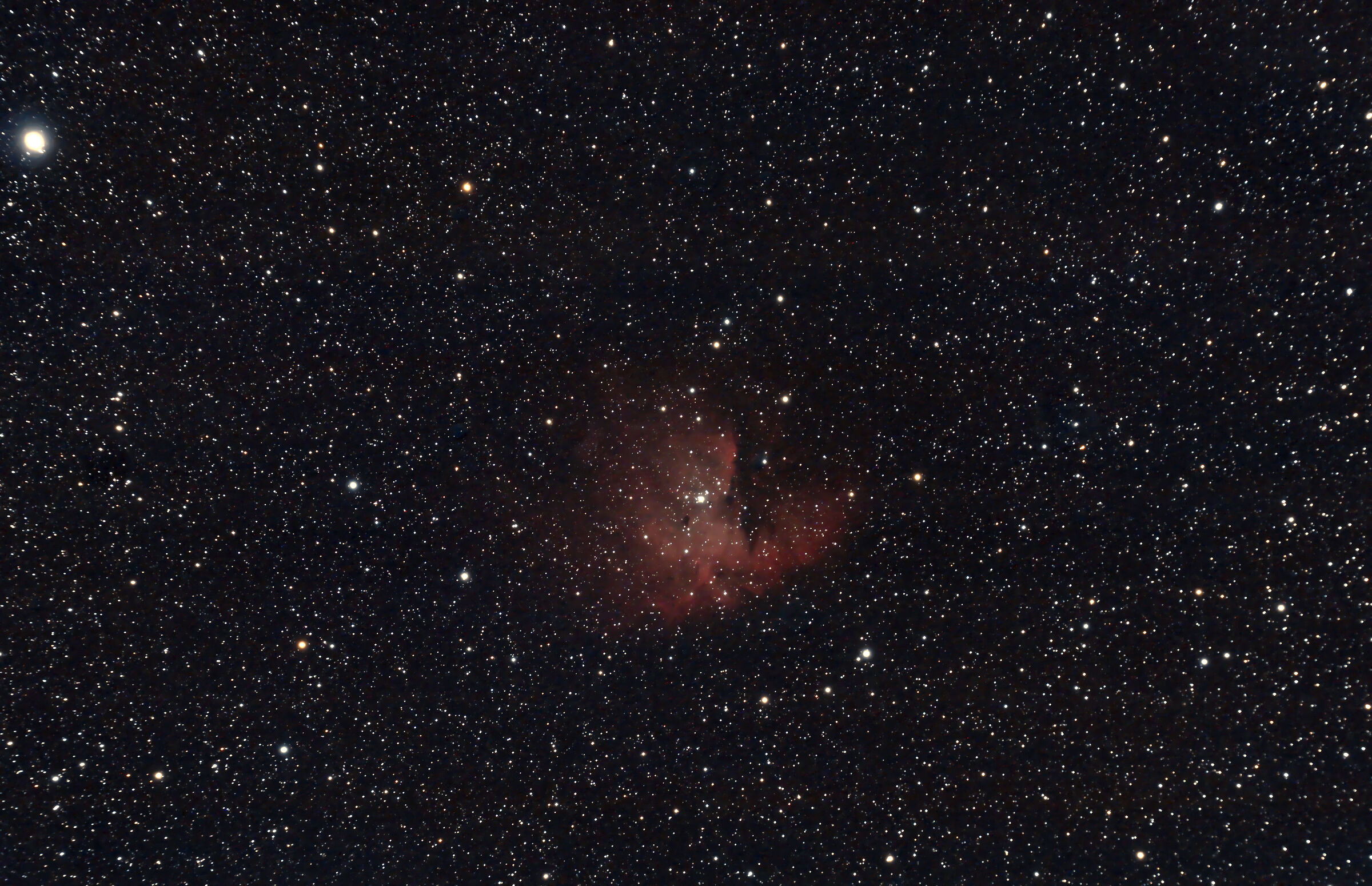 NGC 281 (Pacman nebula ) in Cassiopea...