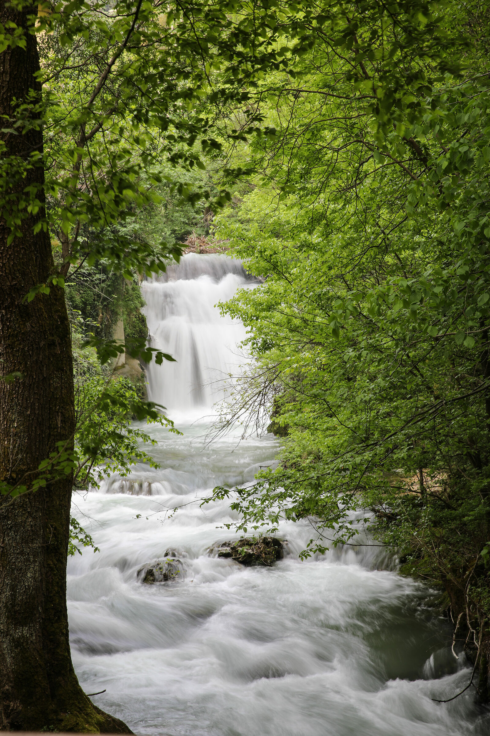 First waterfall "Li Vurgacci"...