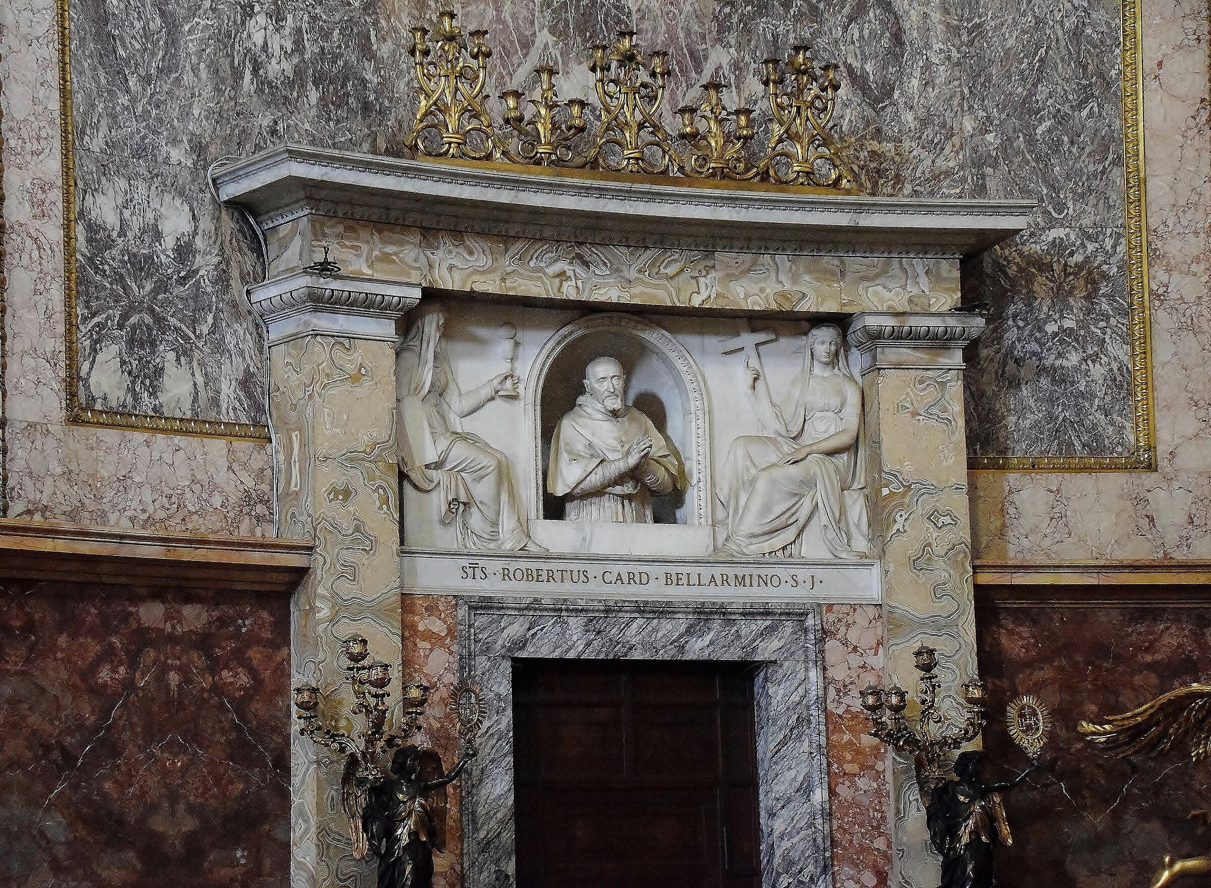 Gian Lorenzo Bernini-Ritratto del Cardinale Bellarmino...