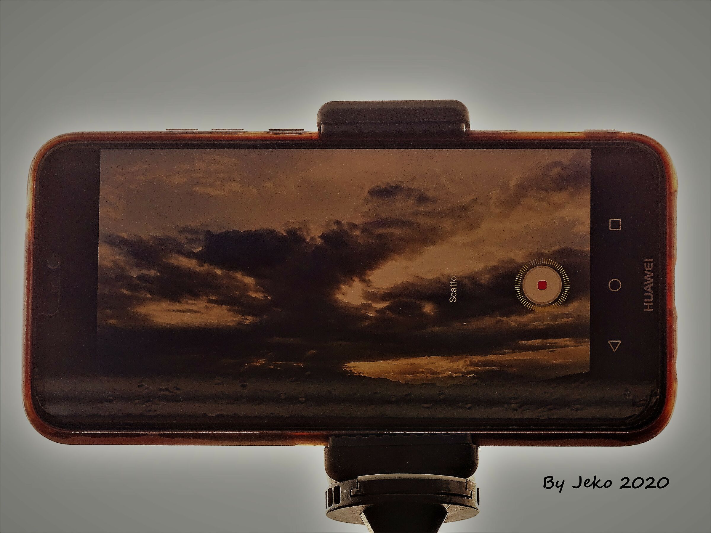 time lapse on sunset 17-05-2020...