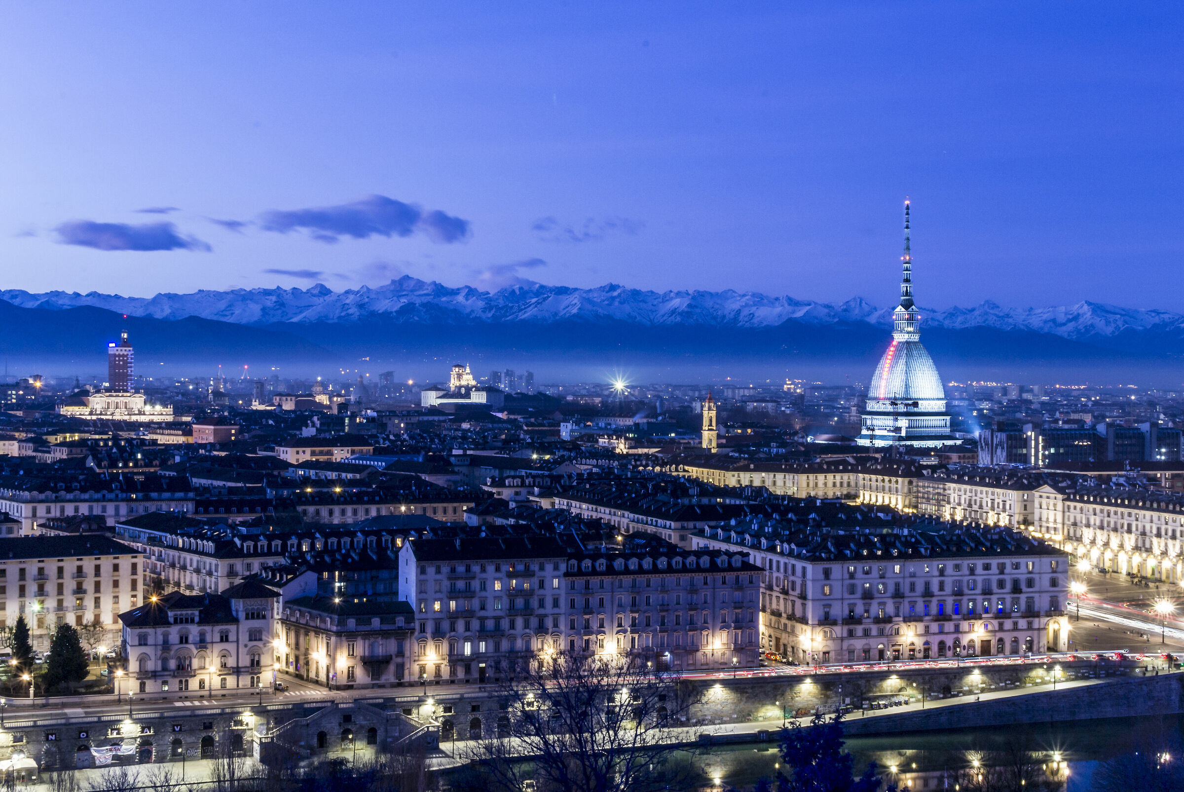Vista di Torino dal Monte dei Cappuccini...