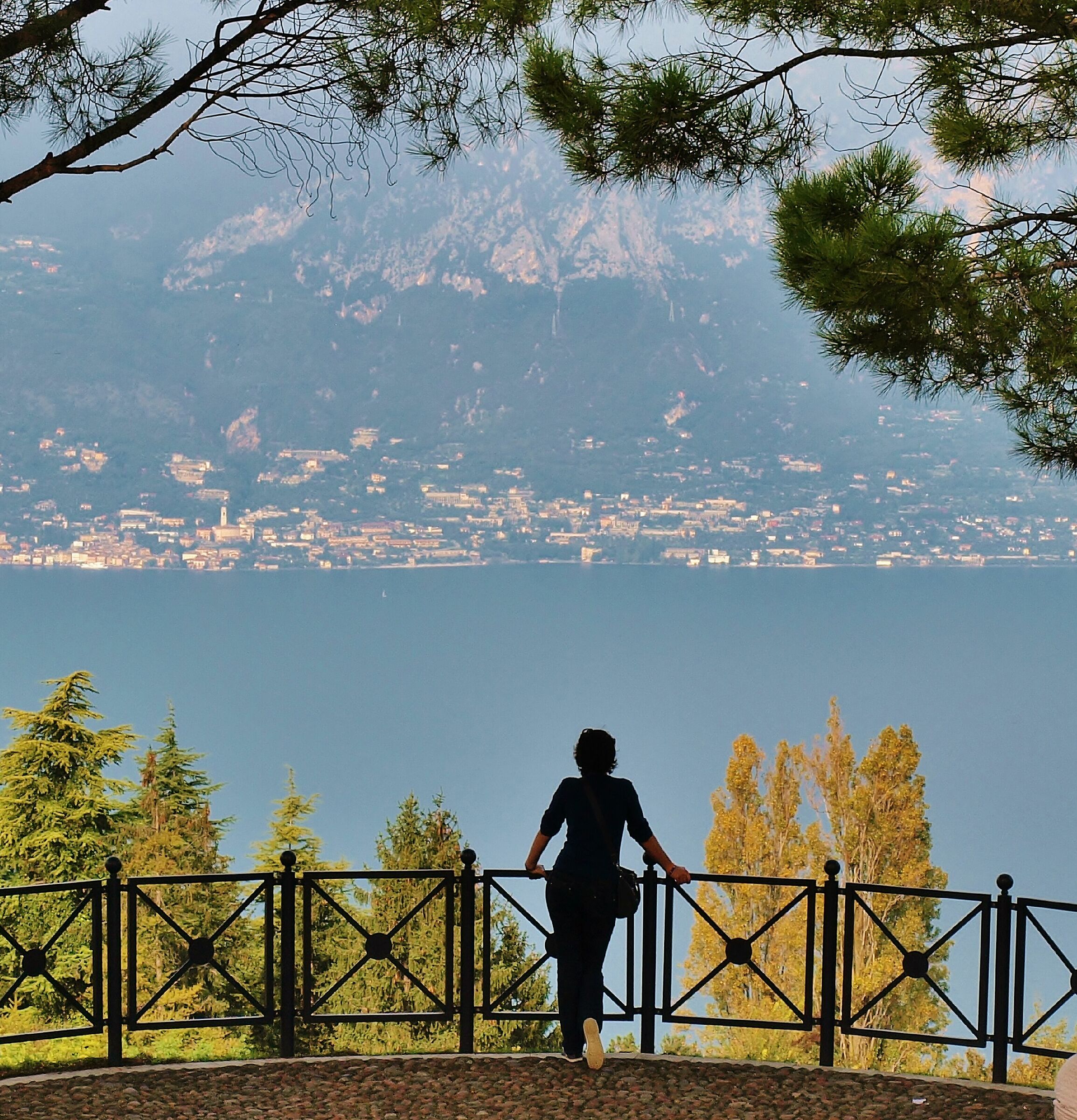 Lake Garda from S.Zeno Mountain...