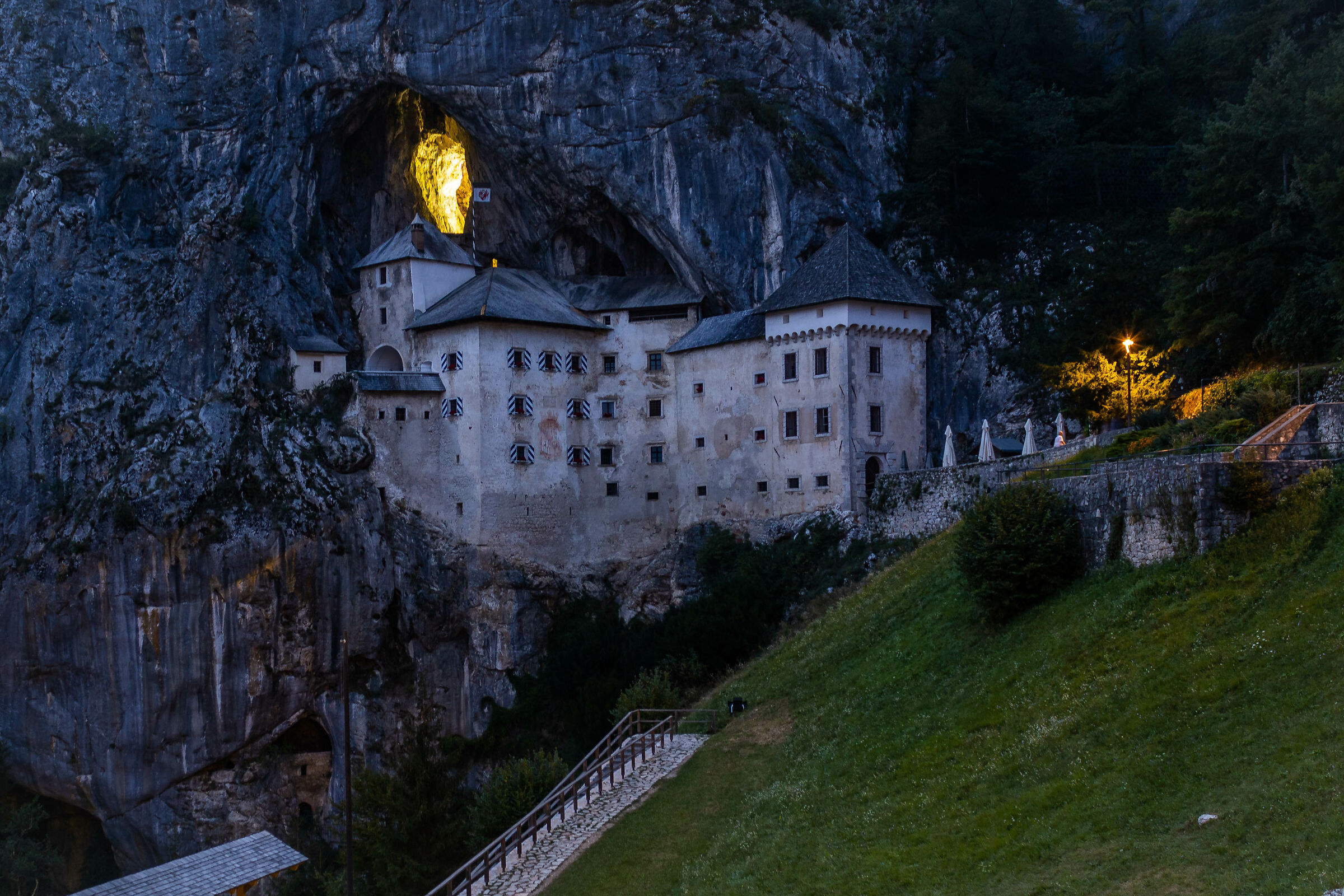 I think it is a good thing that the Predjama Castle...