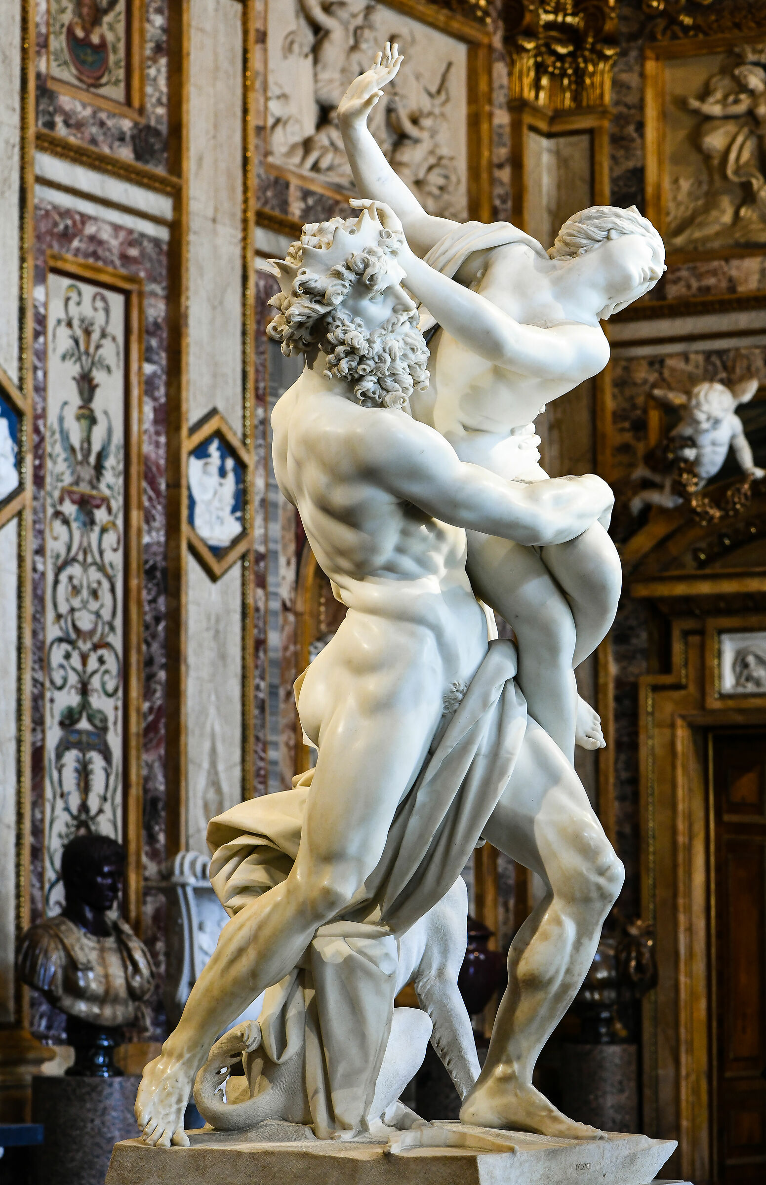 Galleria Borghese-G.L.Bernini "Ratto di Proserpina"...