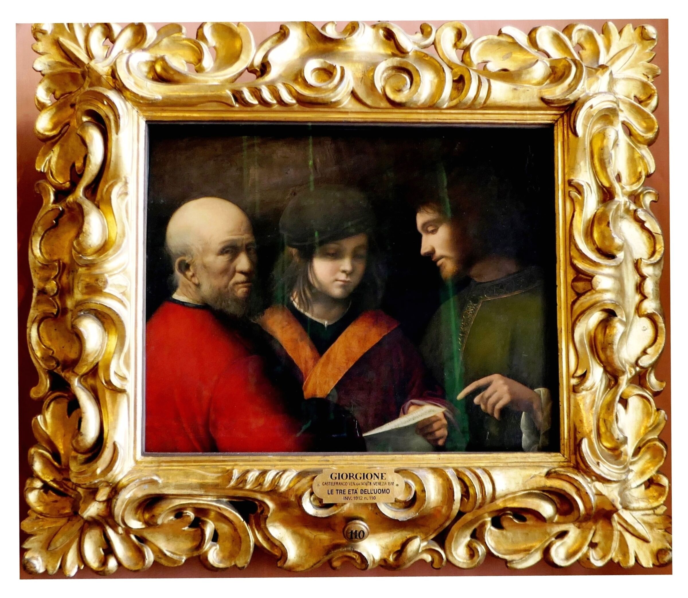 Galleria Palatina - Giorgione "Le Tre età dell'uomo"...