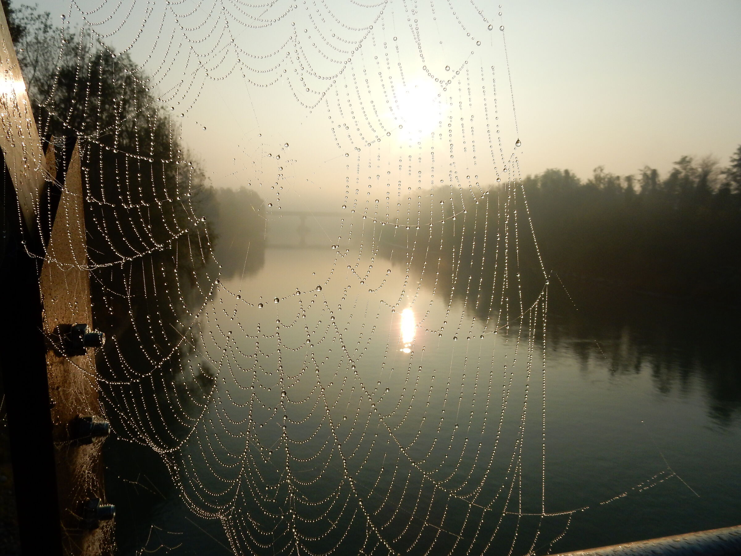 Un passaggio sopra la Dora - Ivrea...