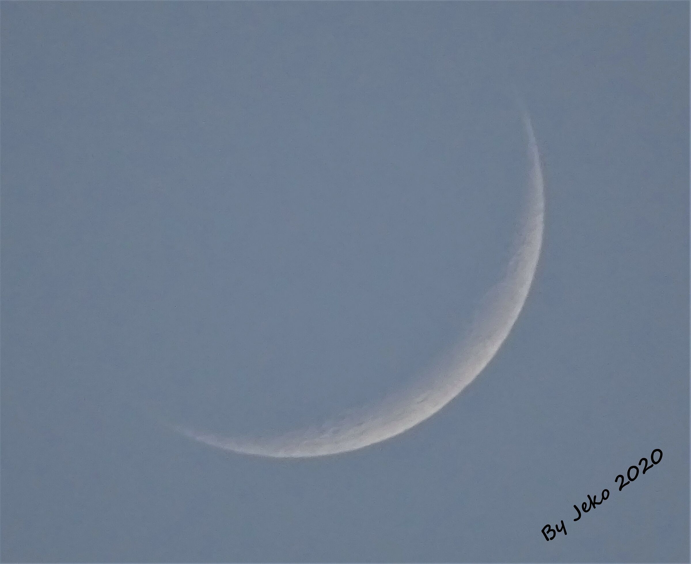 Crescent moon of 25-05-2020...