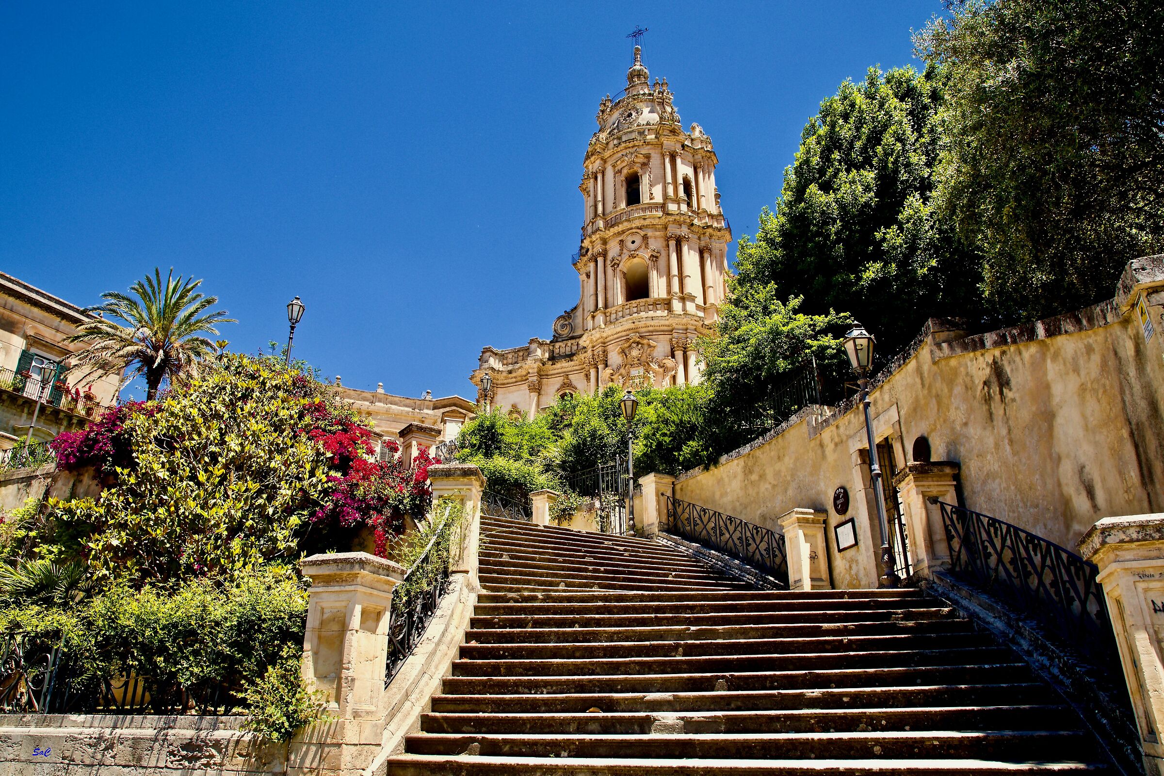 Modica. St. George's Cathedral...