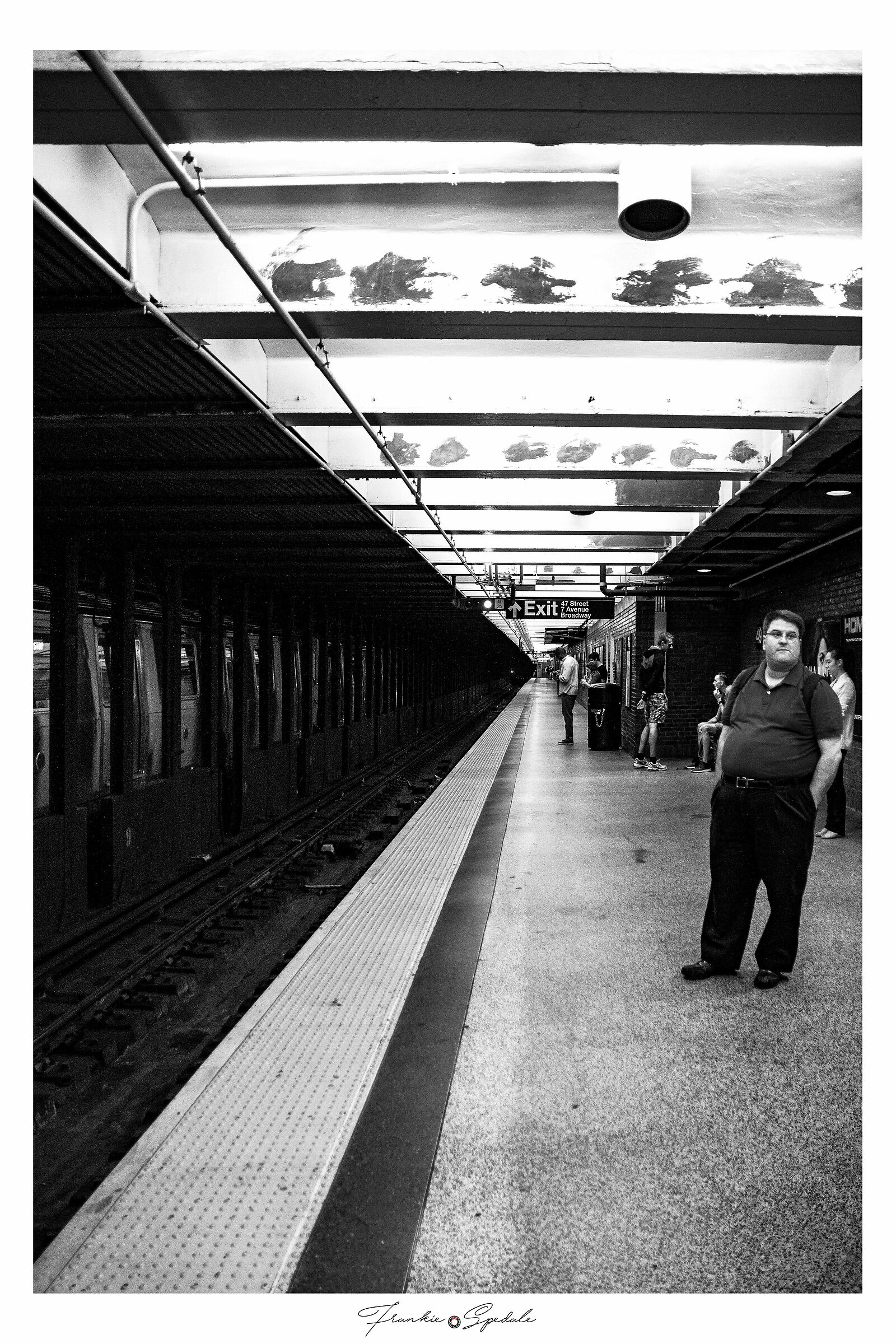Subway in New York...