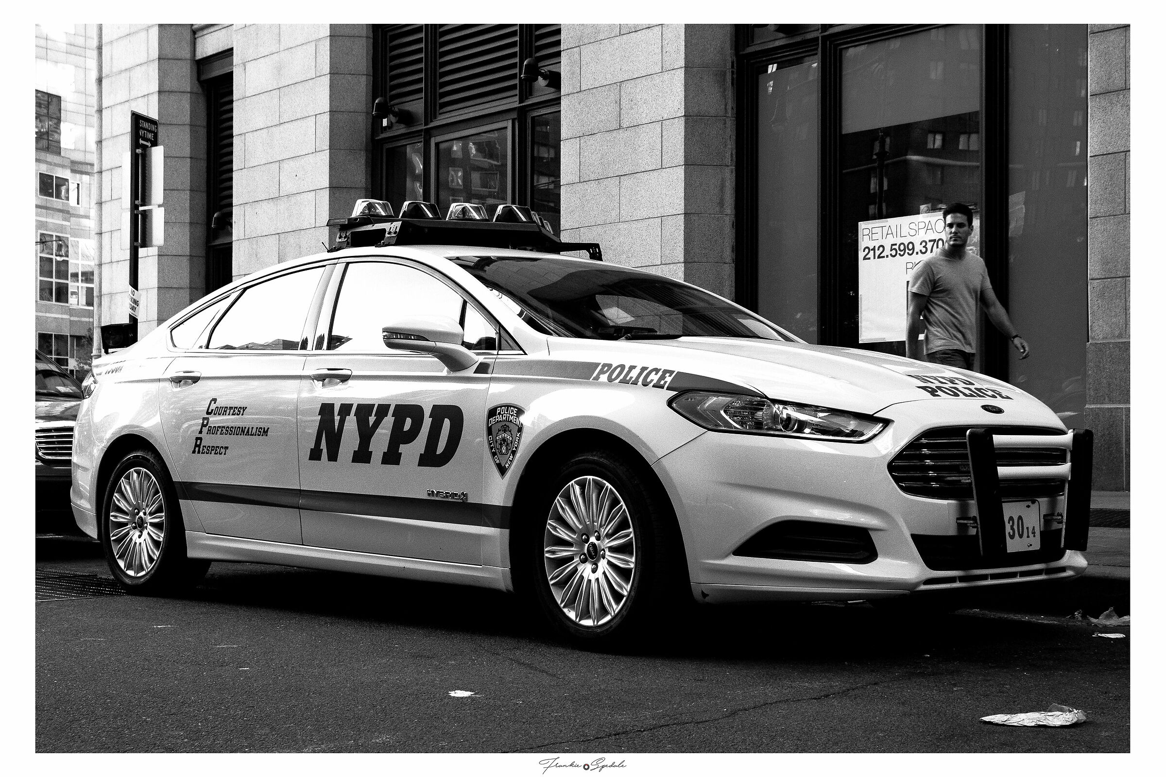 Police car in New York...