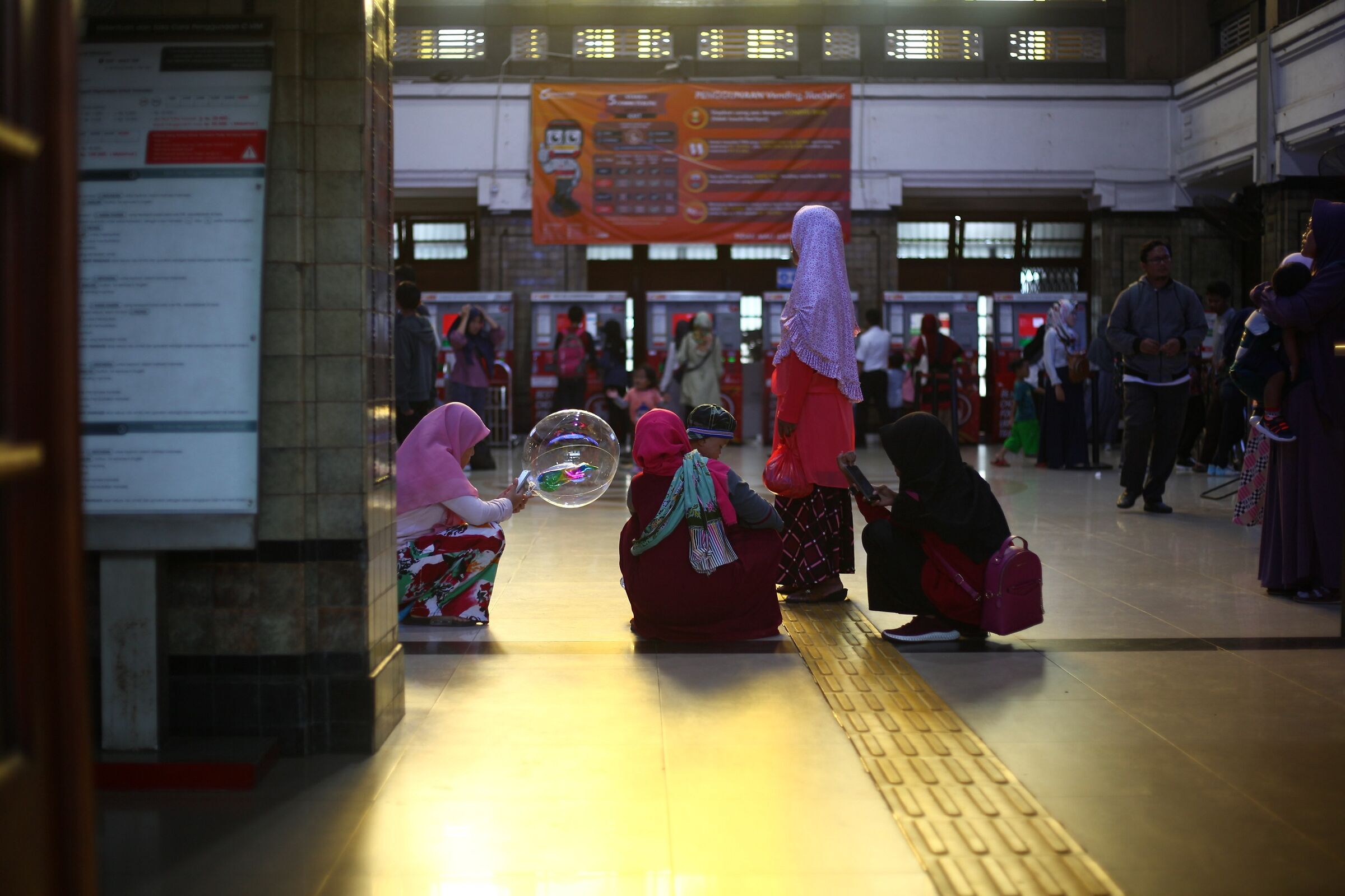 Jakarta Railway Station...