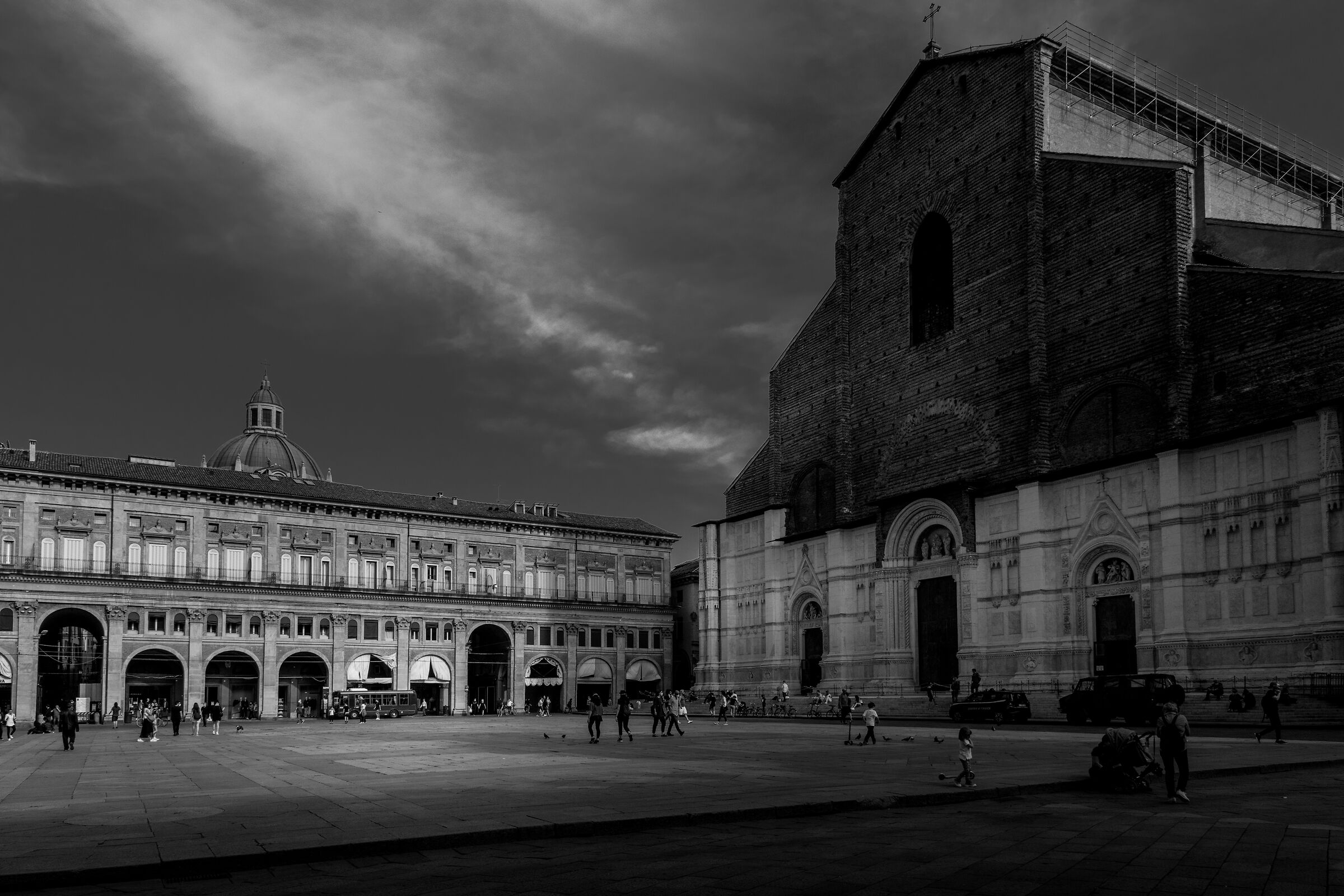 Bologna, Basilica of San Petronio...