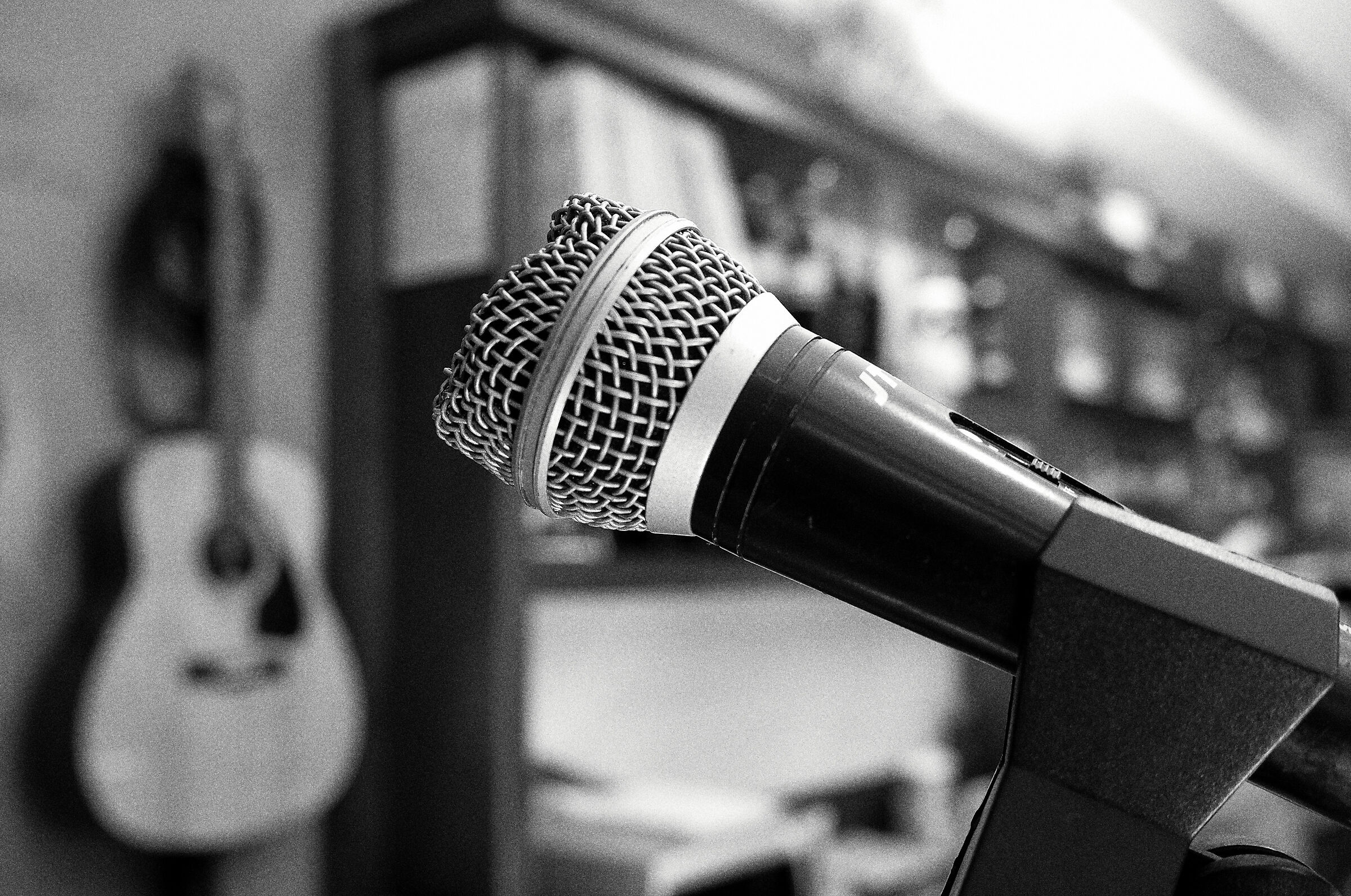 microphone, new...
