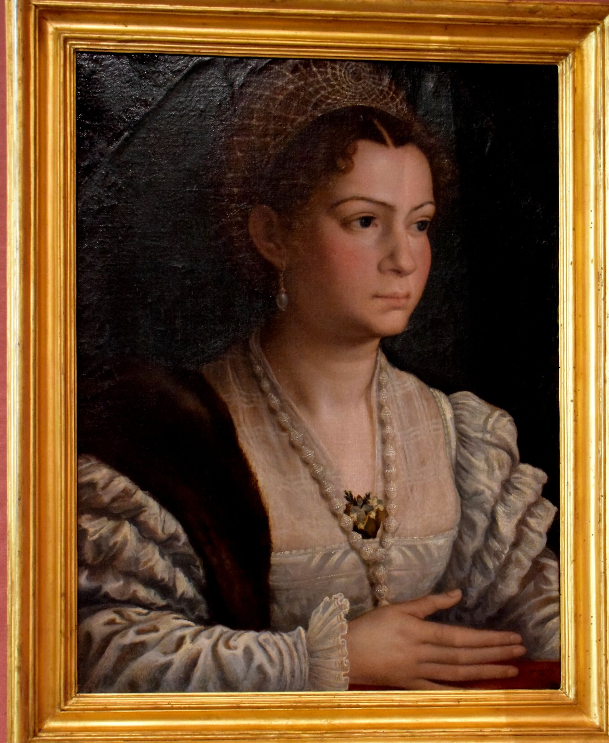 Galleria Borghese-Nicolò Dell'Abate "Ritratto di Donna"...