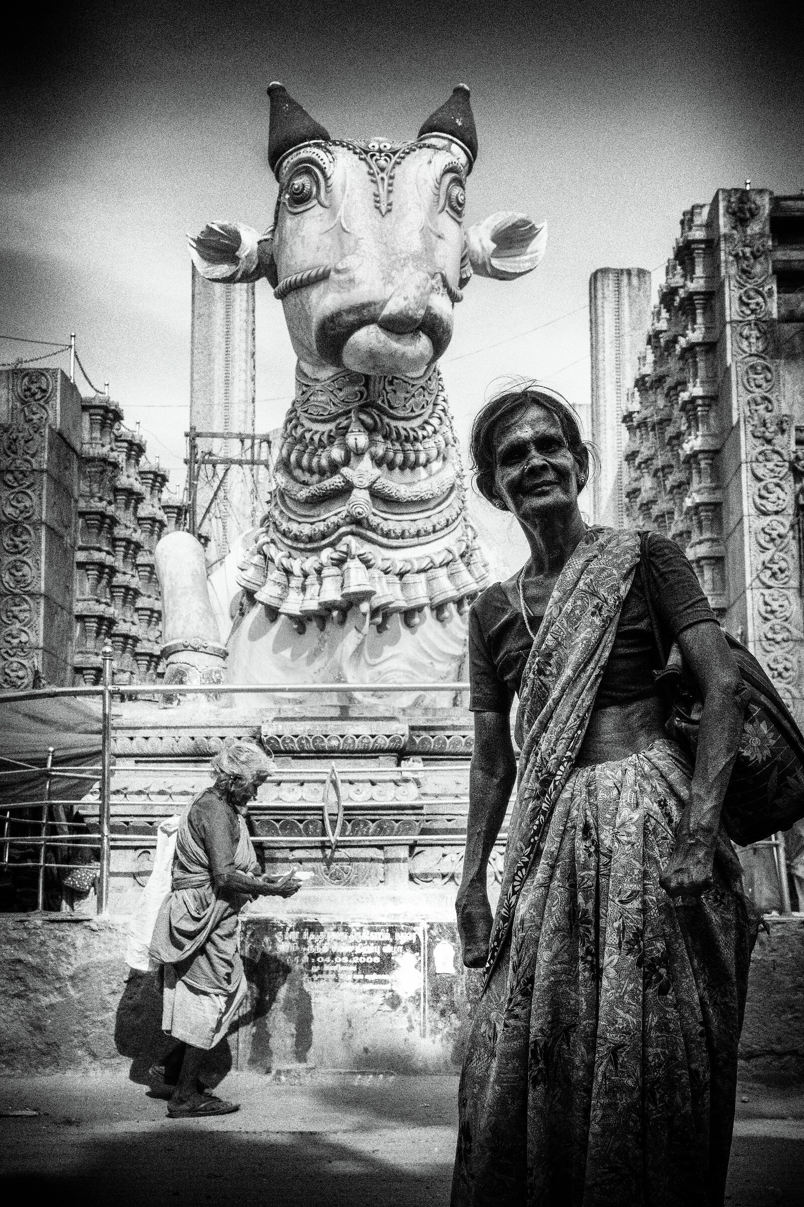 Amputated woman. Madurai, 2020....
