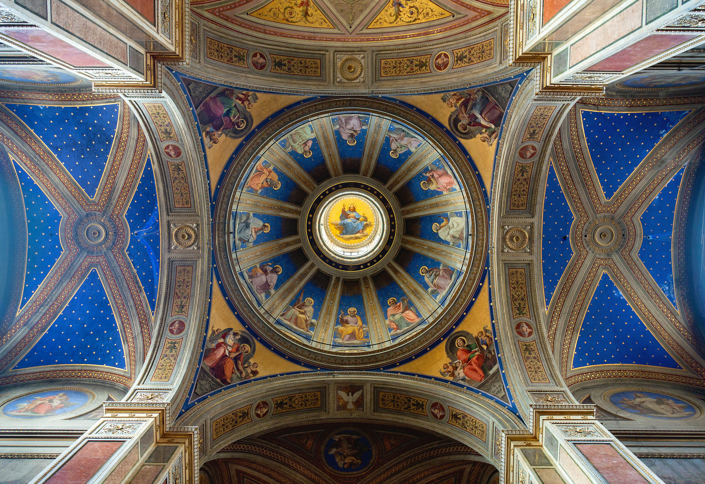 Basilica of St. Augustine in Campo Marzio - Rome...