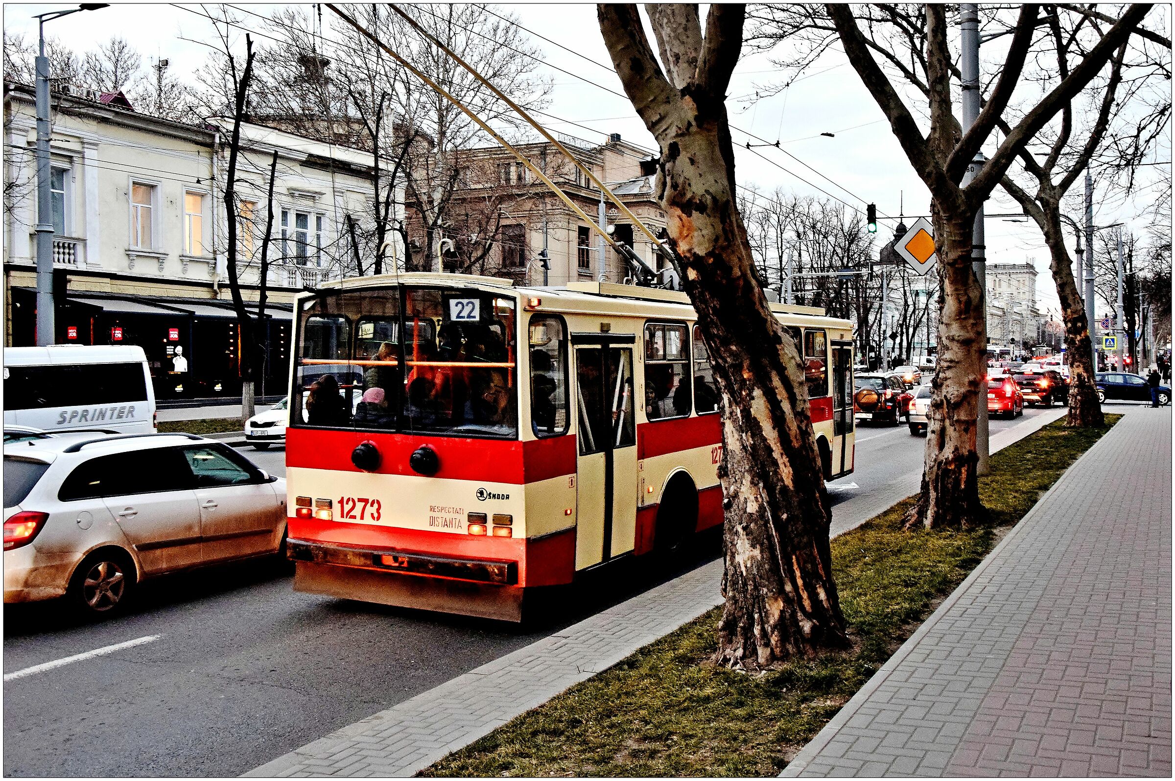 Vecchio trolleybus....